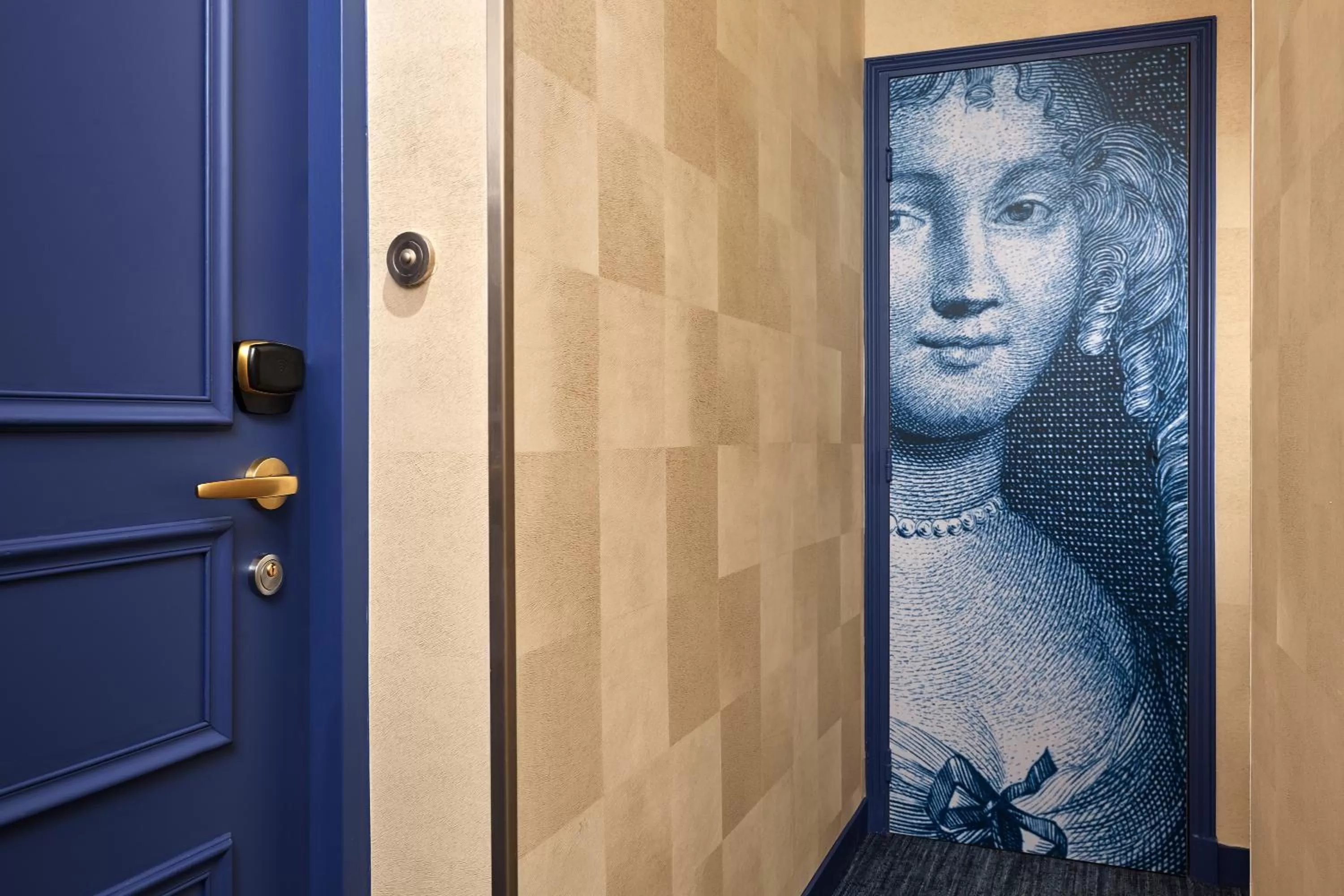 Lobby or reception in Hôtel de Sévigné