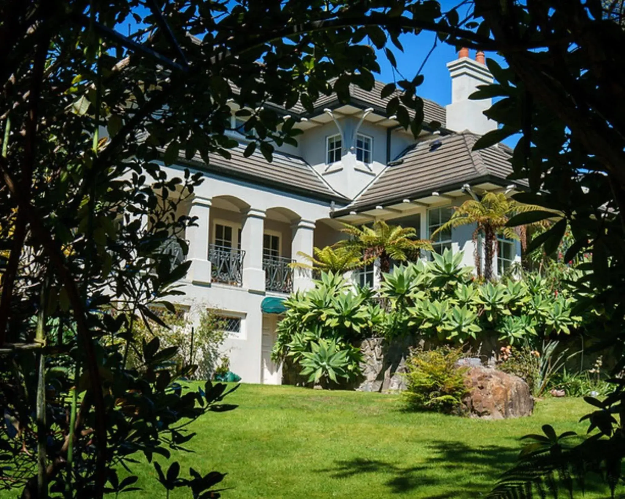 Garden view, Property Building in Greenmantle Estate Hotel