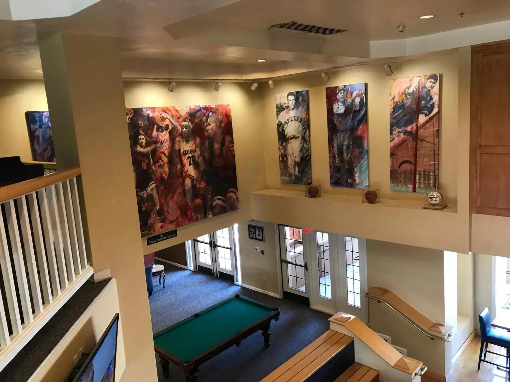 Communal lounge/ TV room in Varsity Clubs of America - Tucson