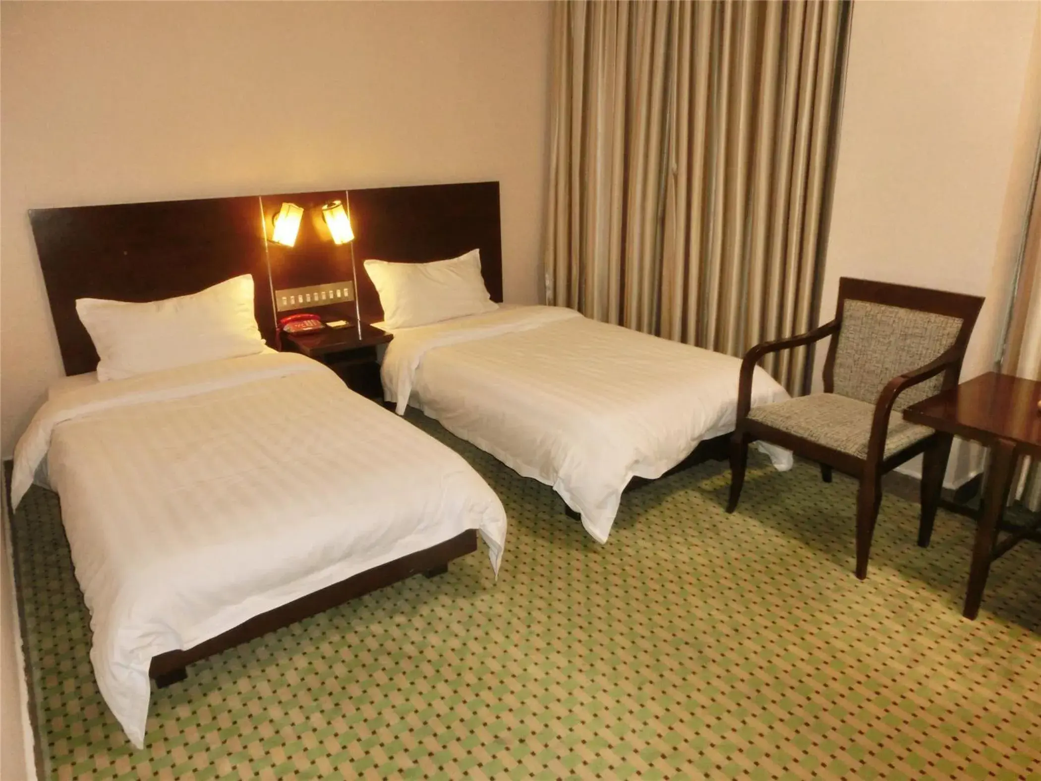 Bedroom, Bed in New Asia Hotel