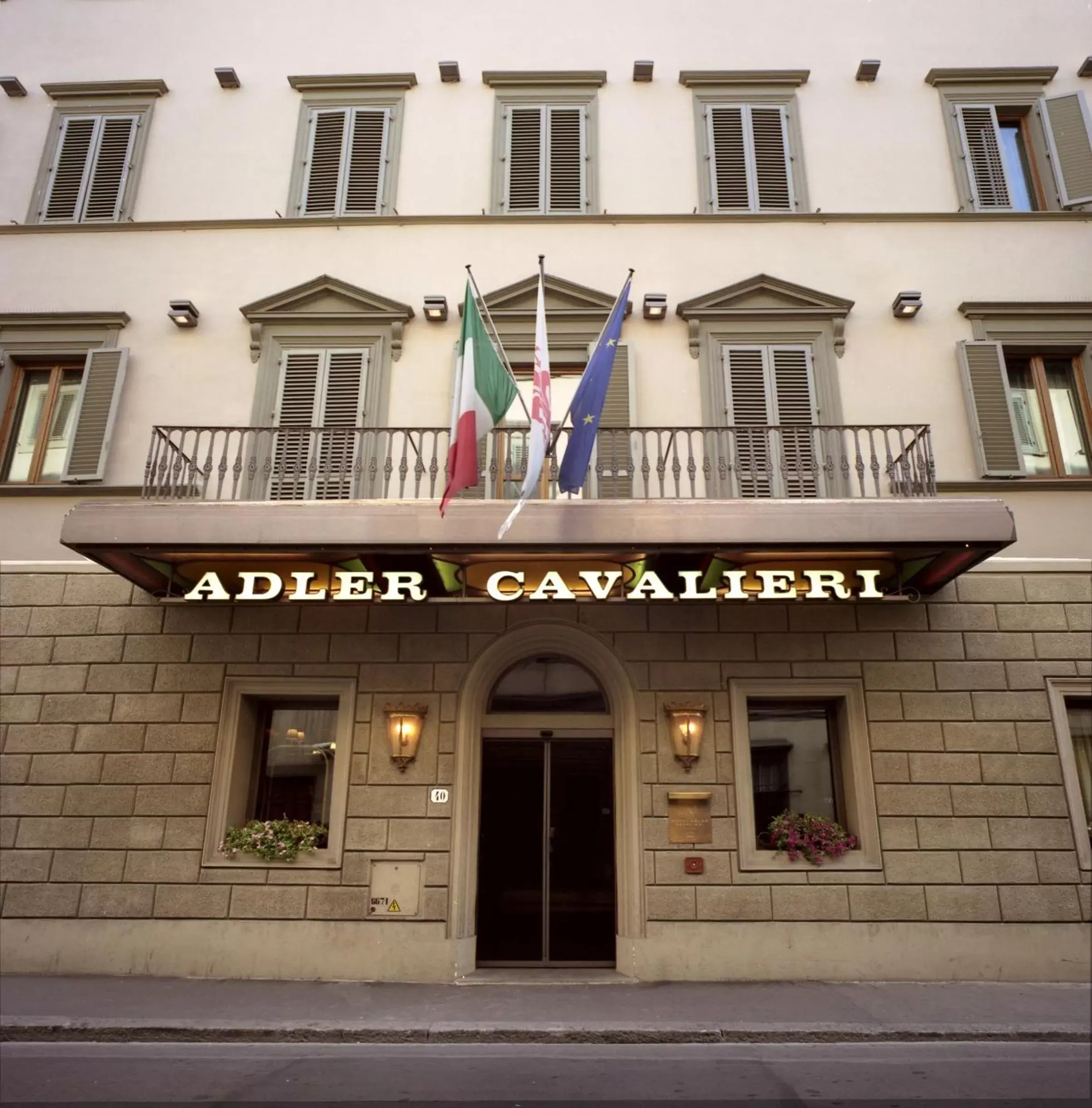 Facade/entrance in Hotel Adler Cavalieri