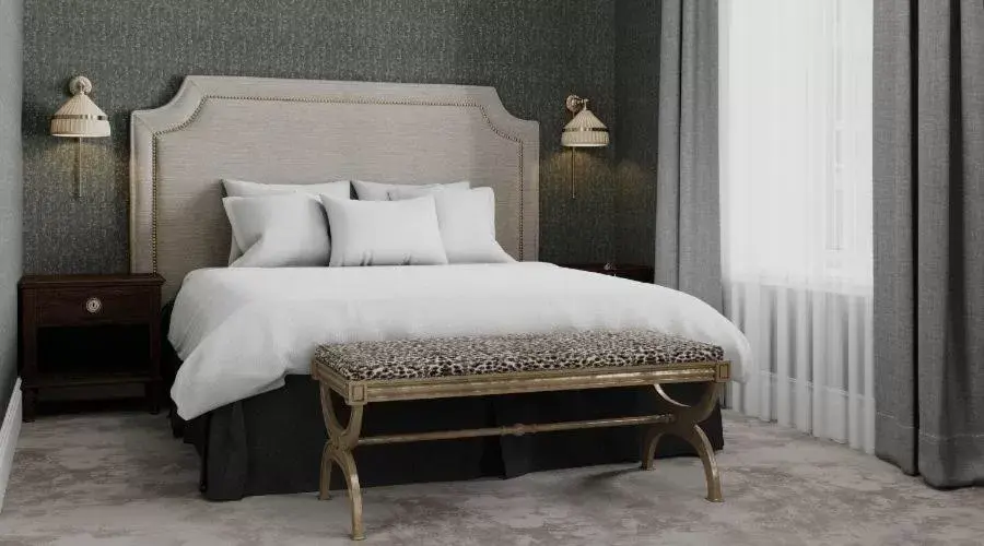 Bed in Hotel Victoria Bed in Hotel Victoria