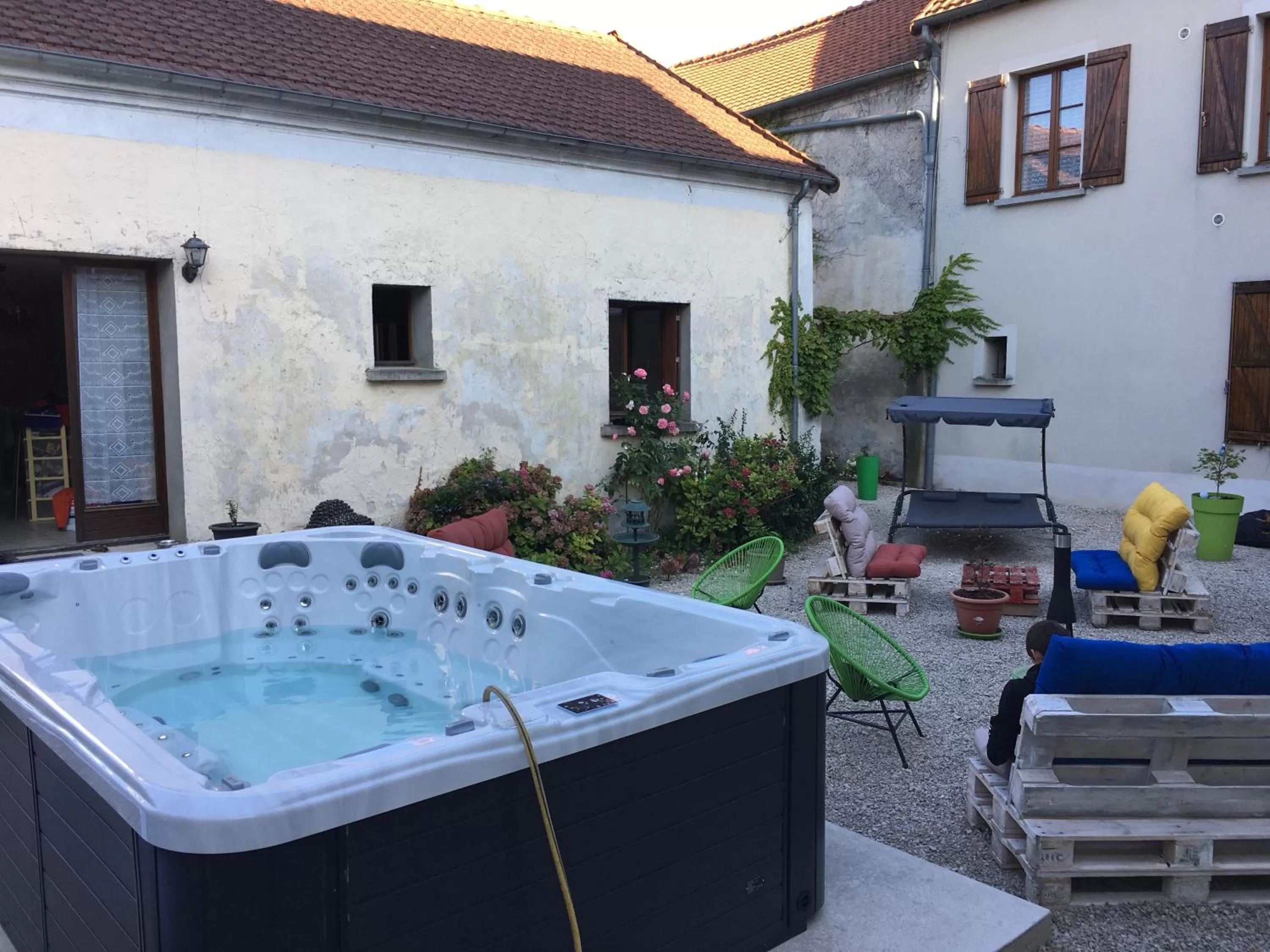 Solarium in L auberge du lion d or