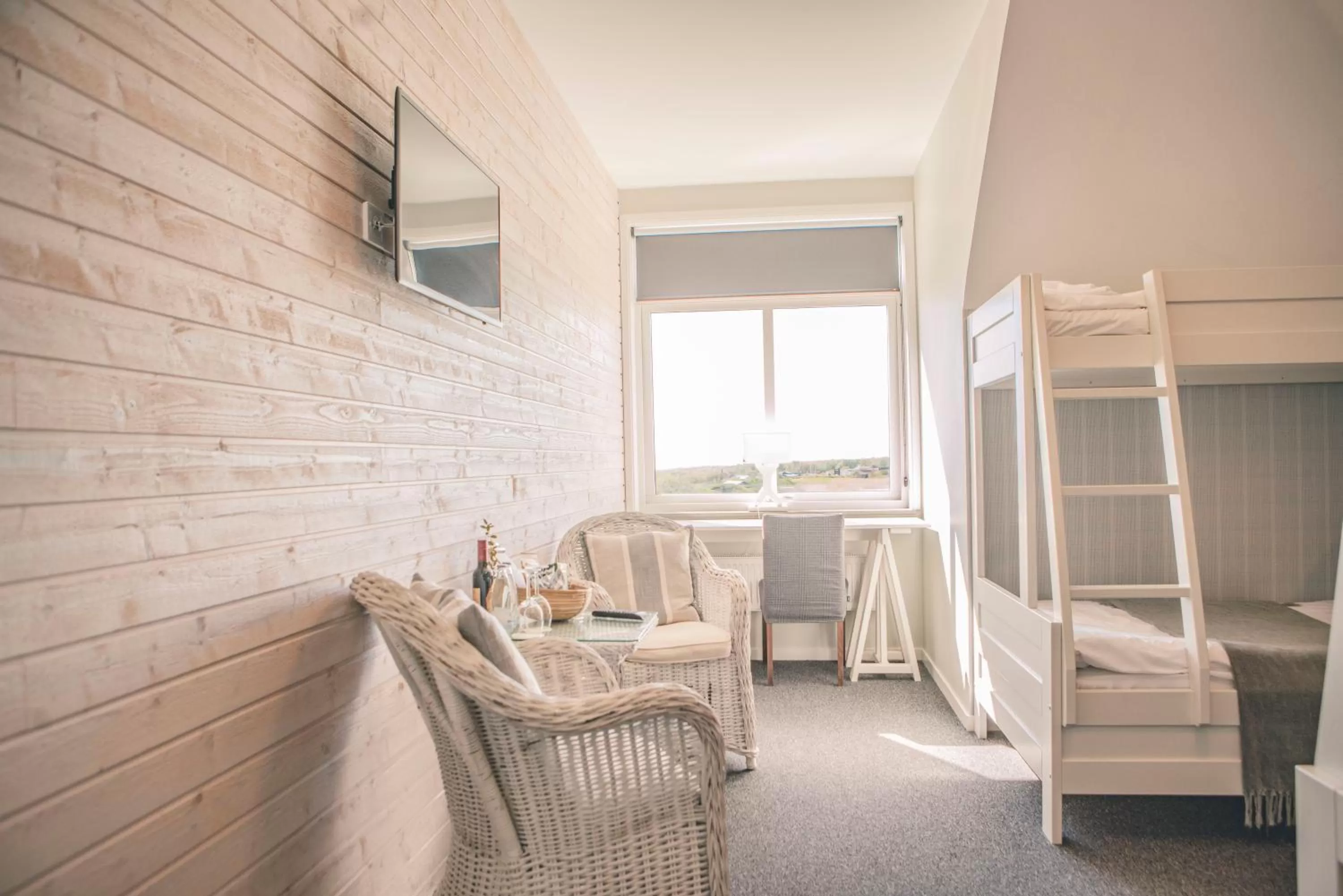 Quadruple Room with Sea View in Halmstad Golfarena Hotell & Lägenheter