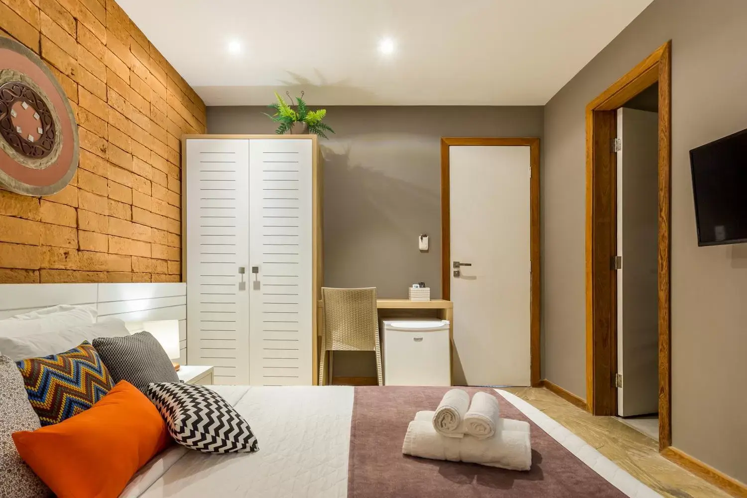 Standard Double Room in Bravo Pousada Design Standard Double Room in Bravo Pousada Design
