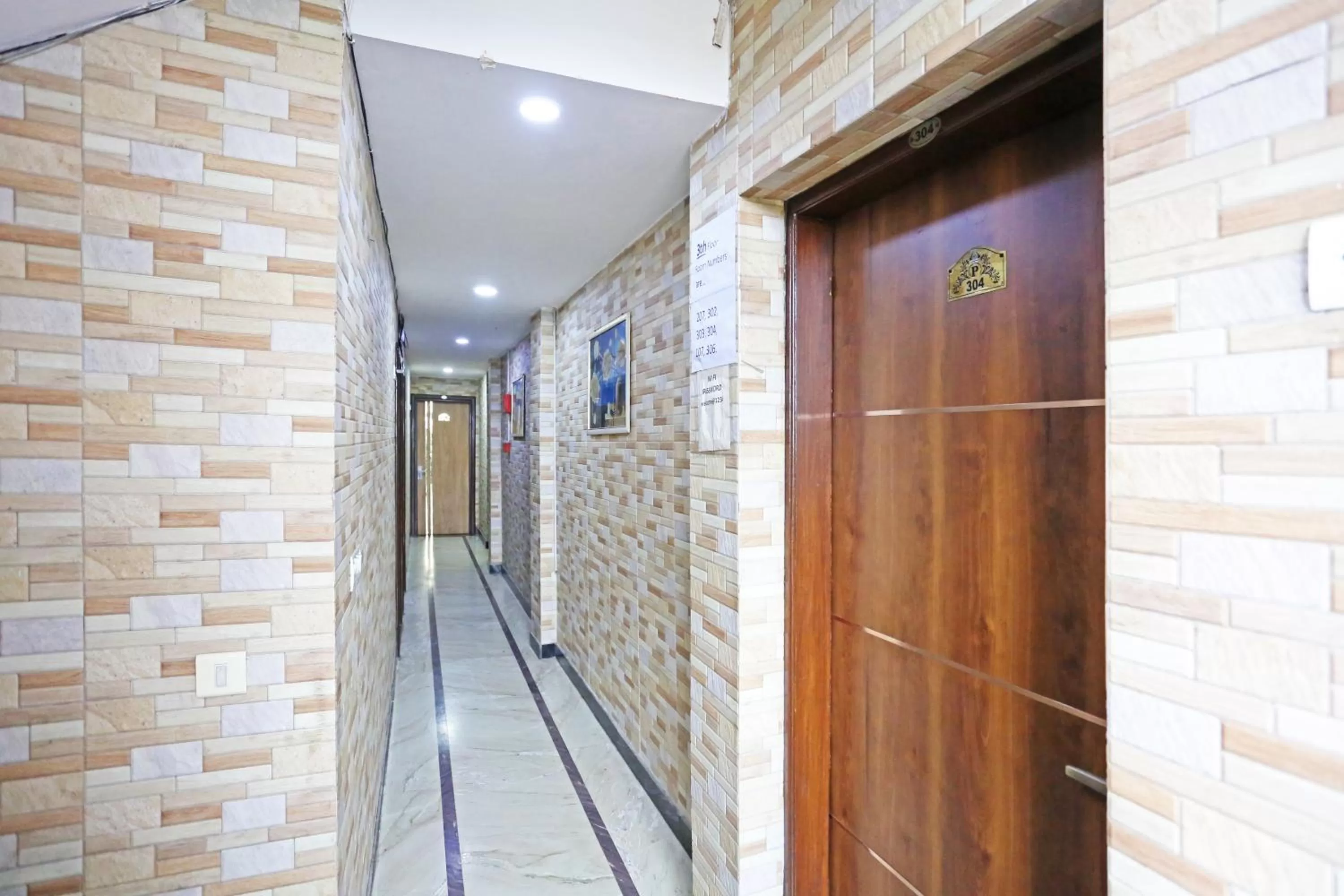 Floor plan in Hotel Preet Palace -5 Mints Walk From Nizamuddin Railway Station