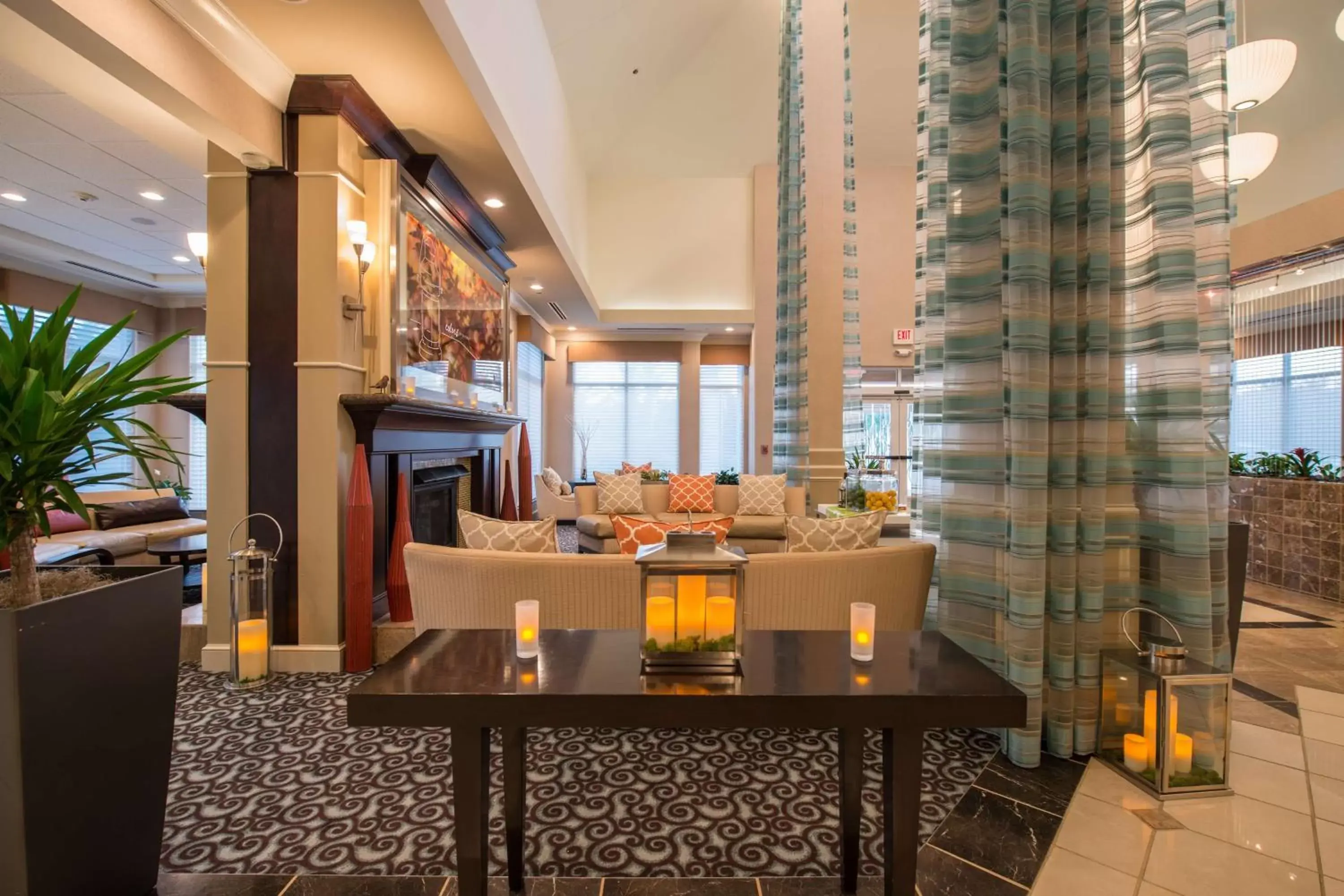 Lobby or reception, Restaurant/Places to Eat in Hilton Garden Inn Lynchburg