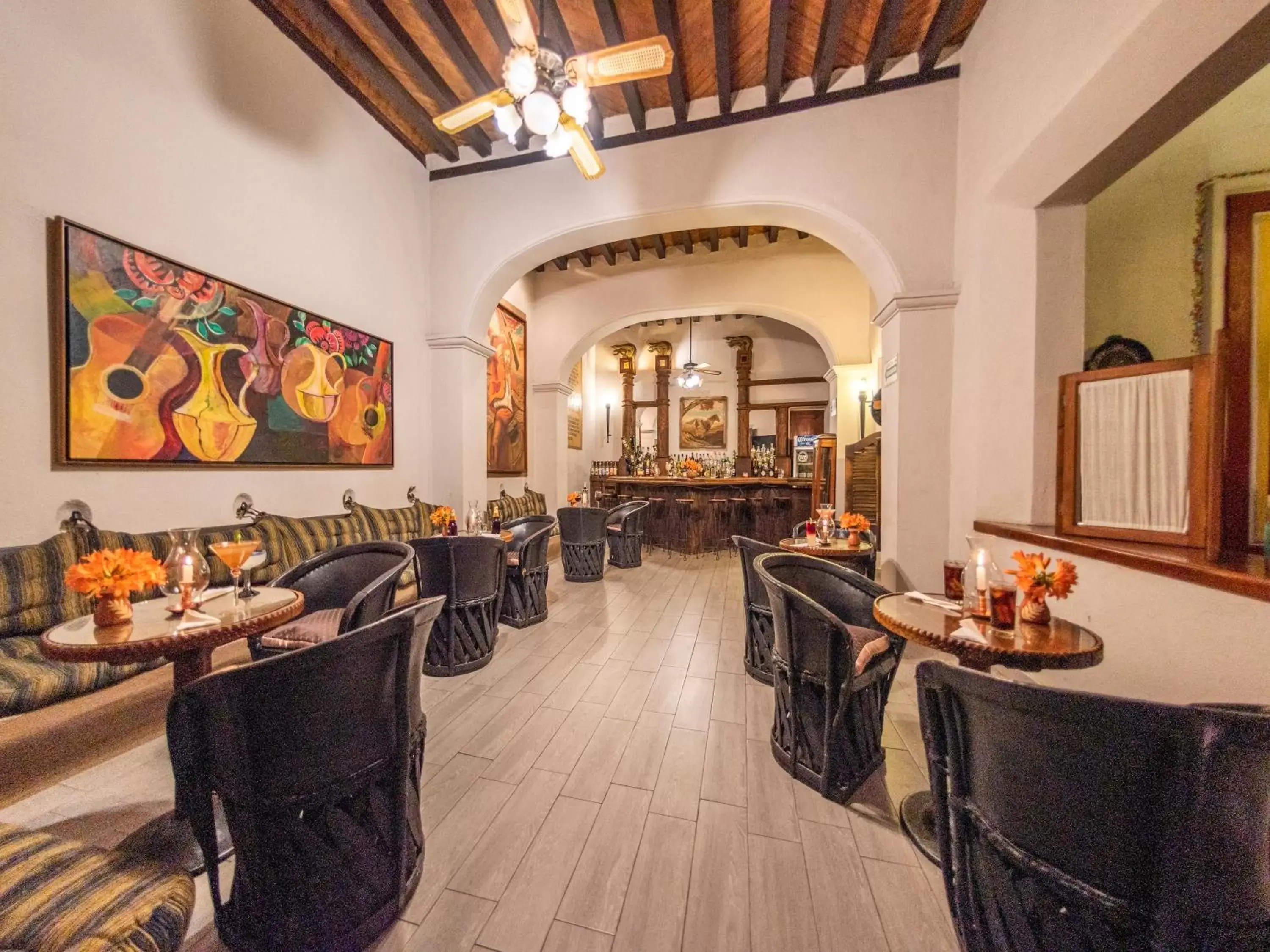 Lounge or bar, Restaurant/Places to Eat in Best Western Plus Posada de Don Vasco