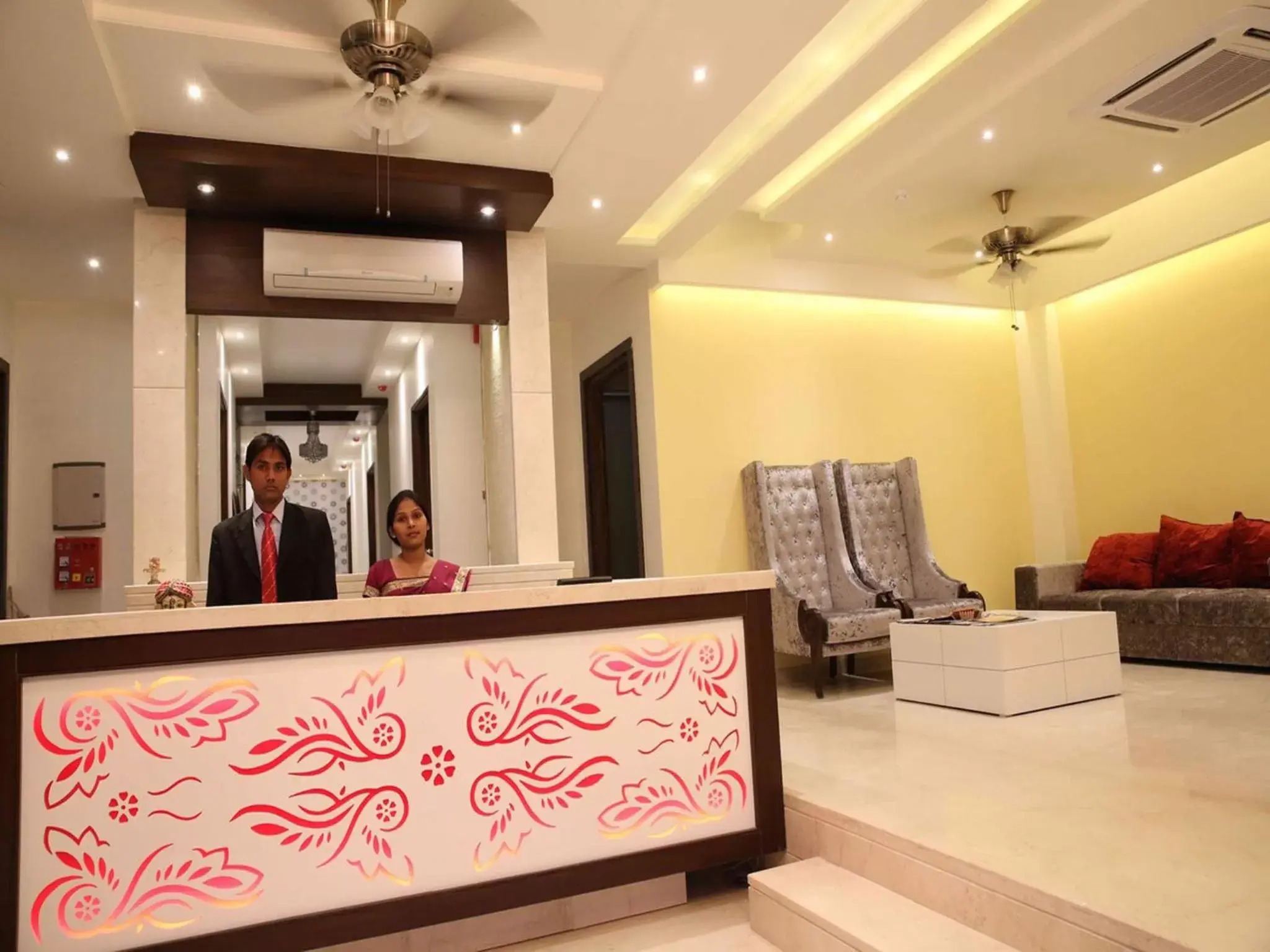 Lobby or reception, Lobby/Reception in Hotel Taj Villa- Agra