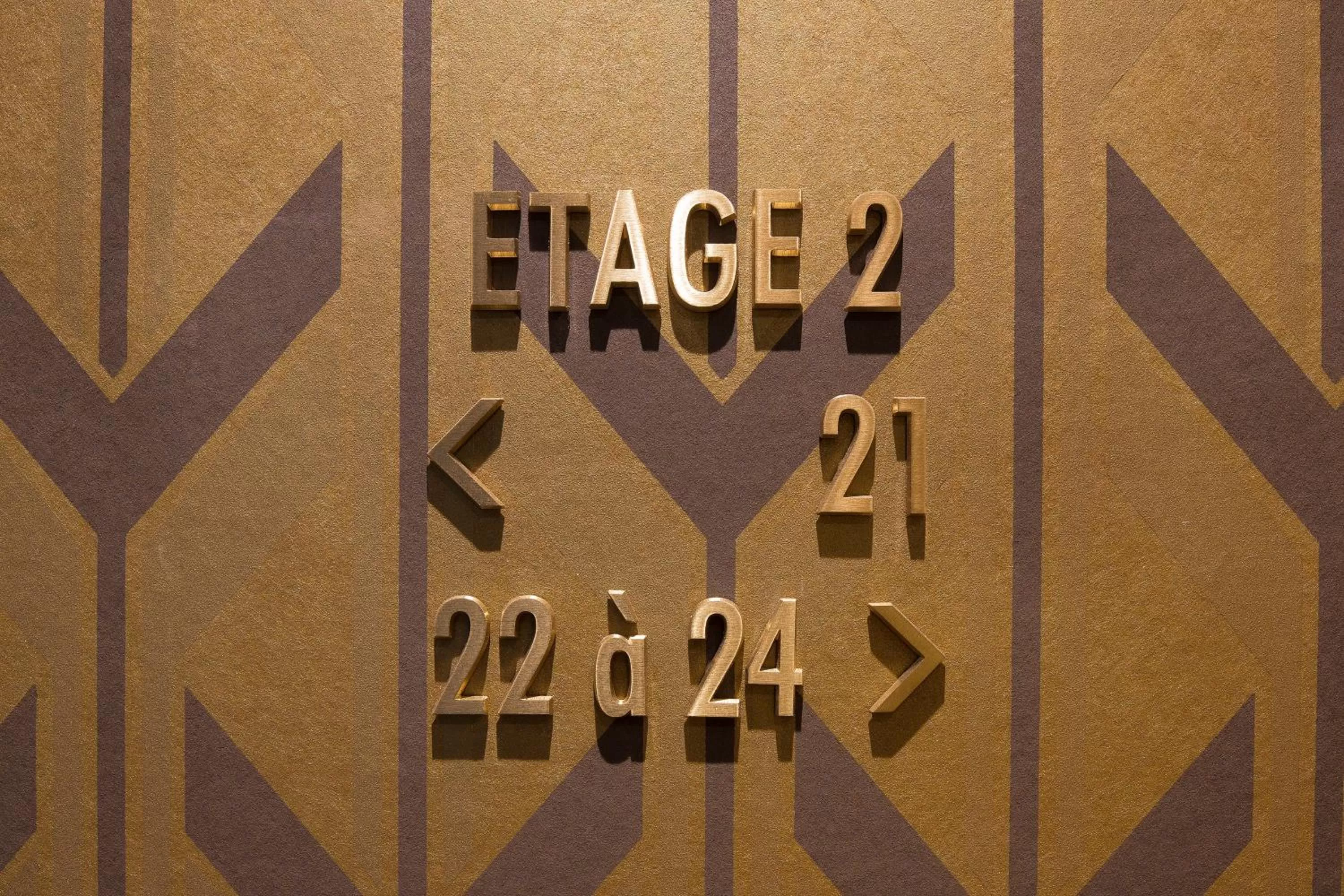 Decorative detail in Monsieur Cadet Hotel & Spa