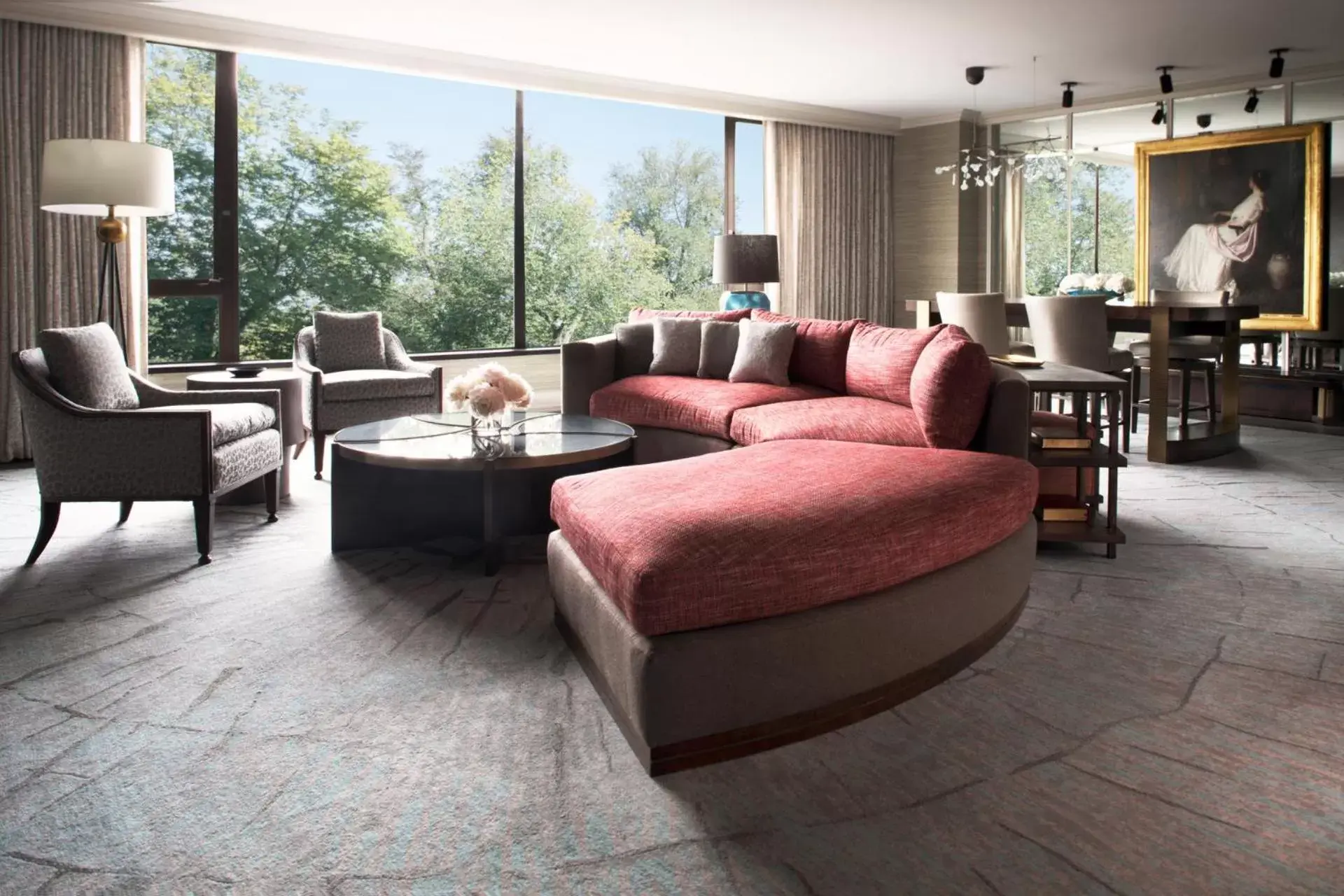 Living room in Four Seasons Boston Living room in Four Seasons Boston