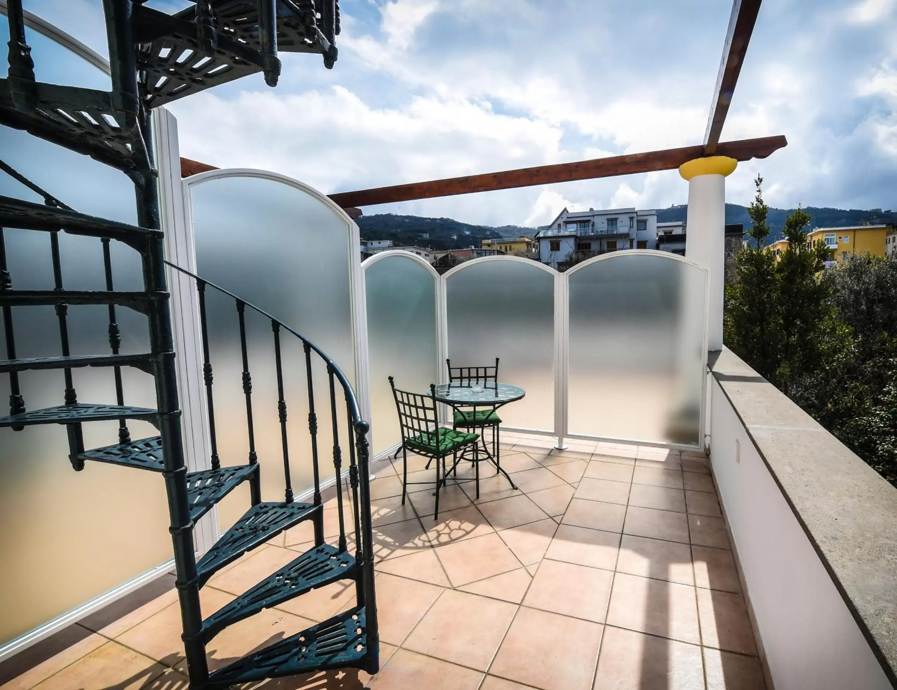 Balcony/Terrace in Bella Sorrento B&B