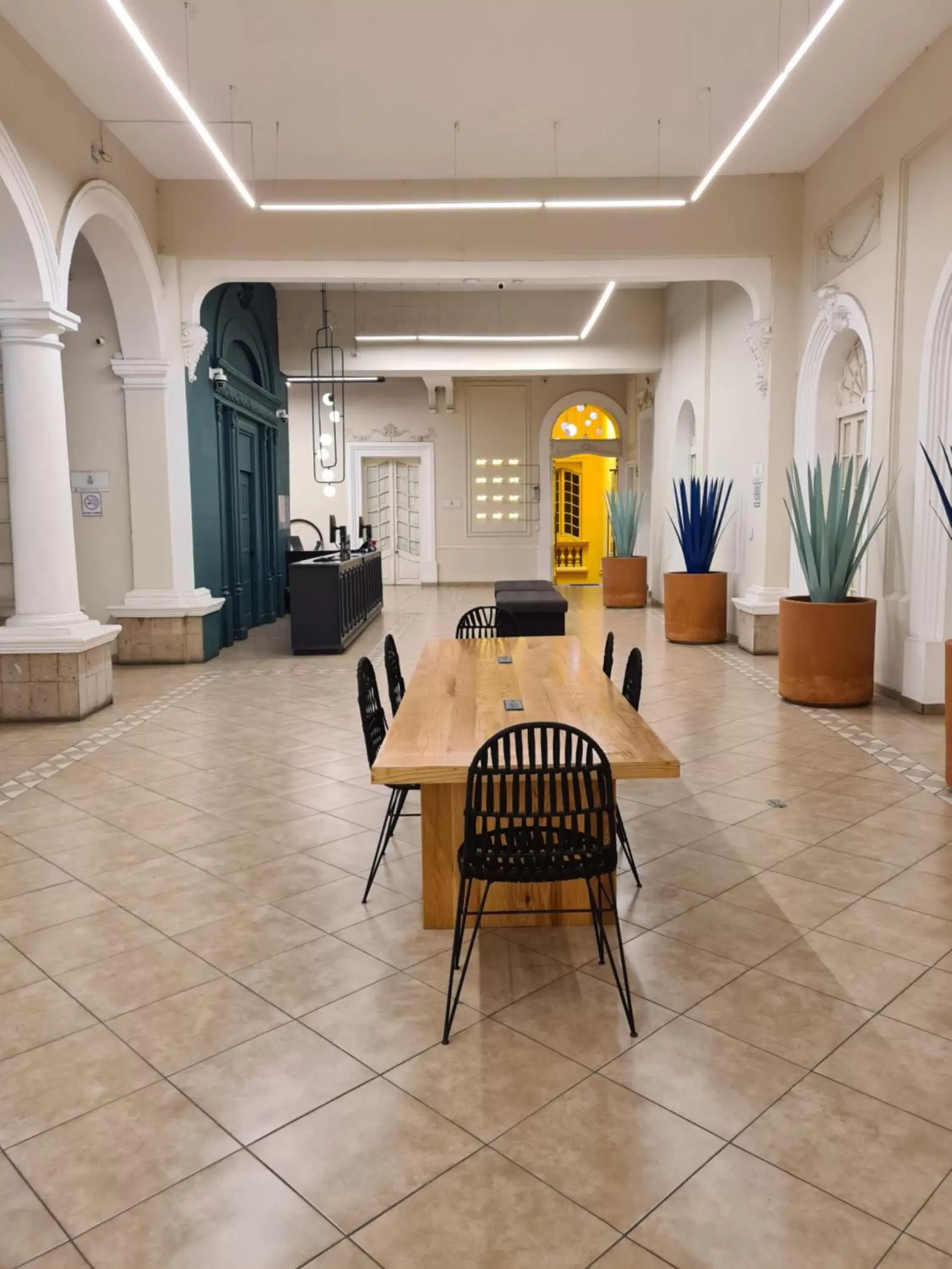 Seating area in Hotel Grand Isitia