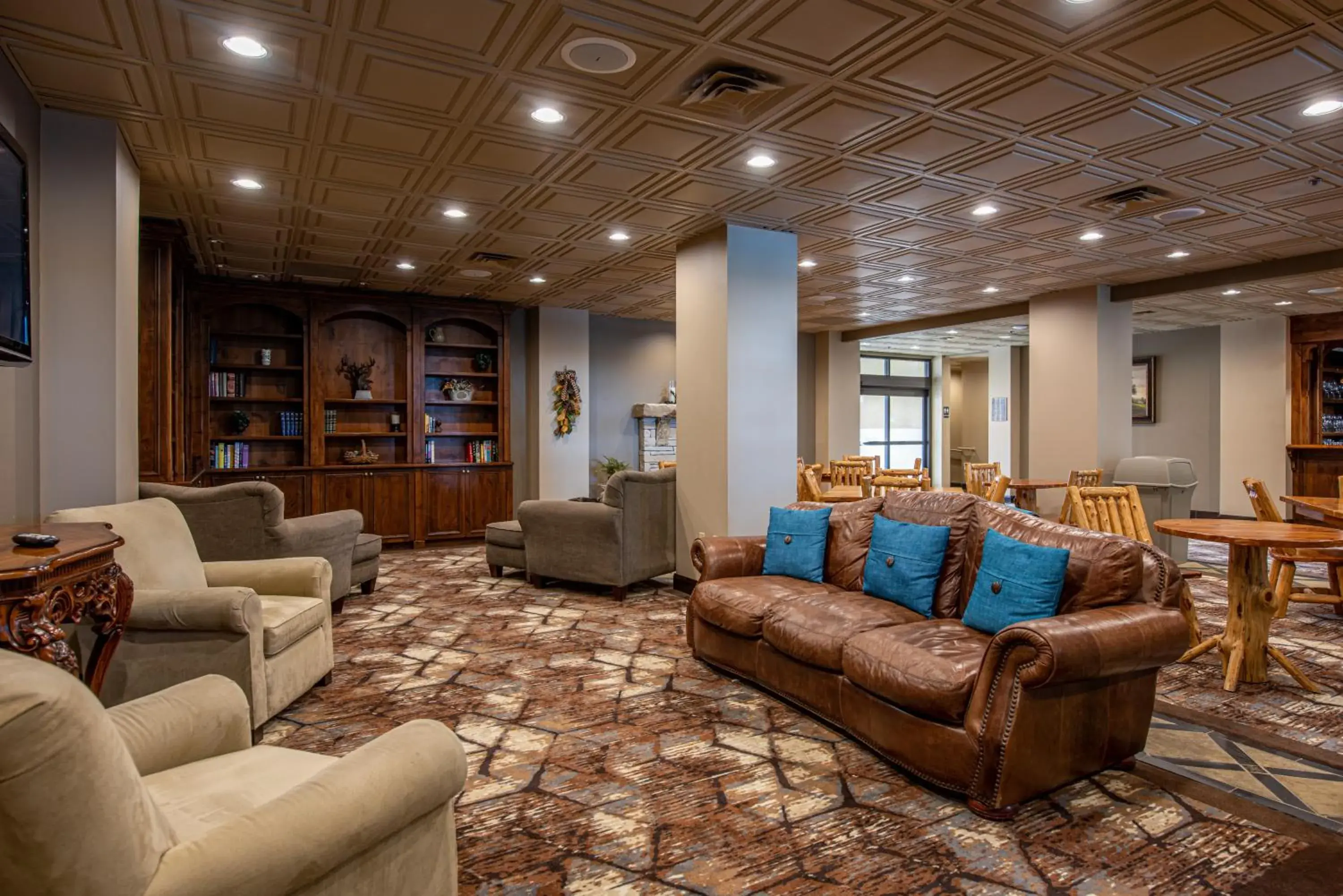 Area and facilities, Seating Area in Lodge Of The Ozarks