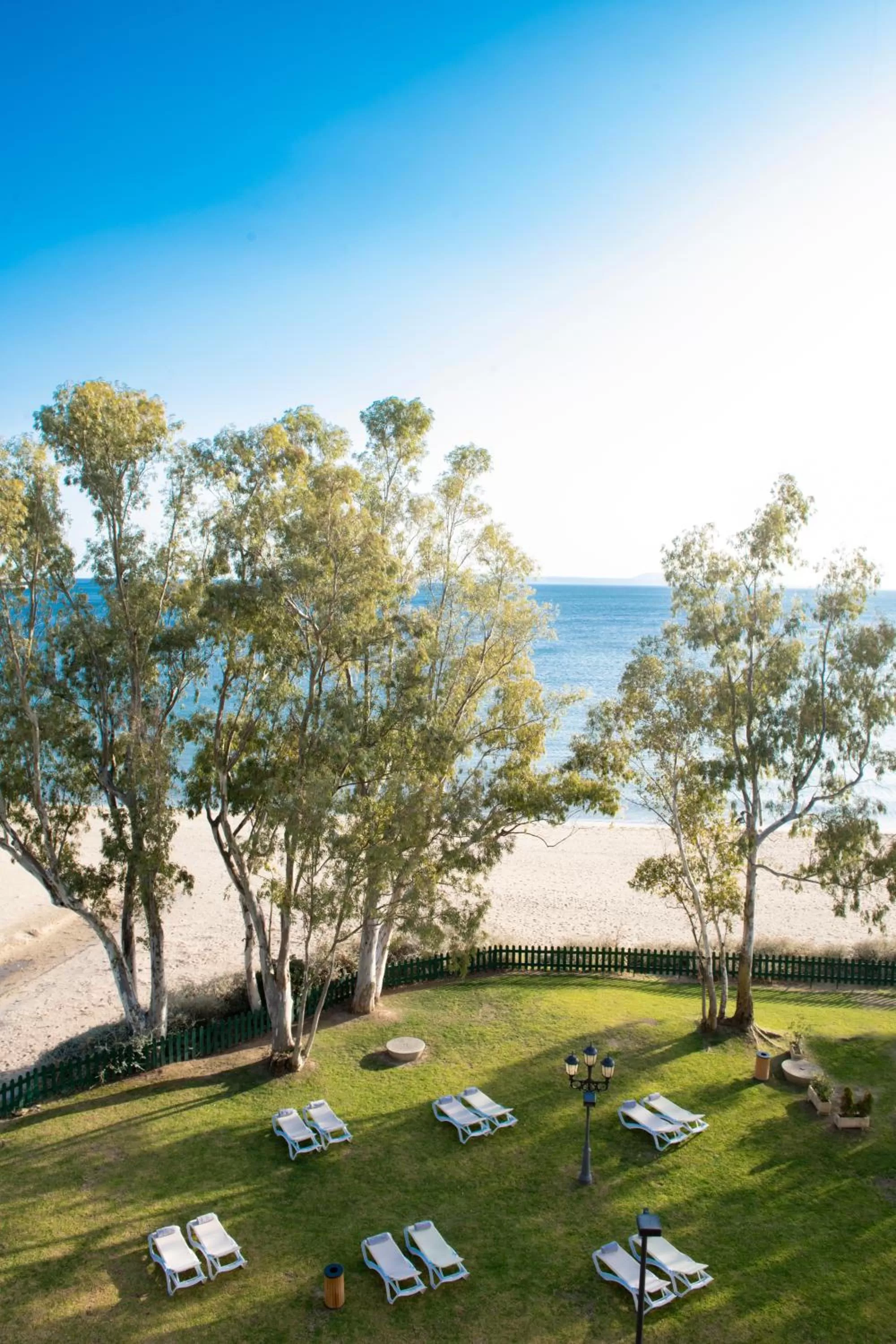 Solarium in Hotel Roses Platja