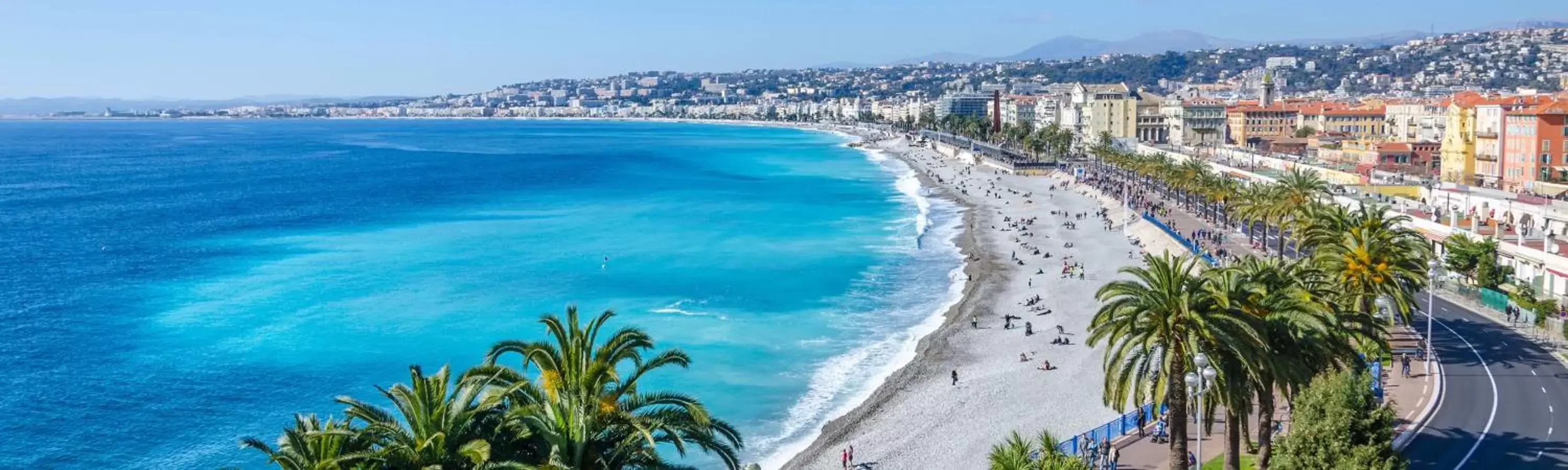 Beach in HARMONIA Annie BEAU 2 Pieces Atypique 200 m à pied plage, mer, Promenade des anglais,