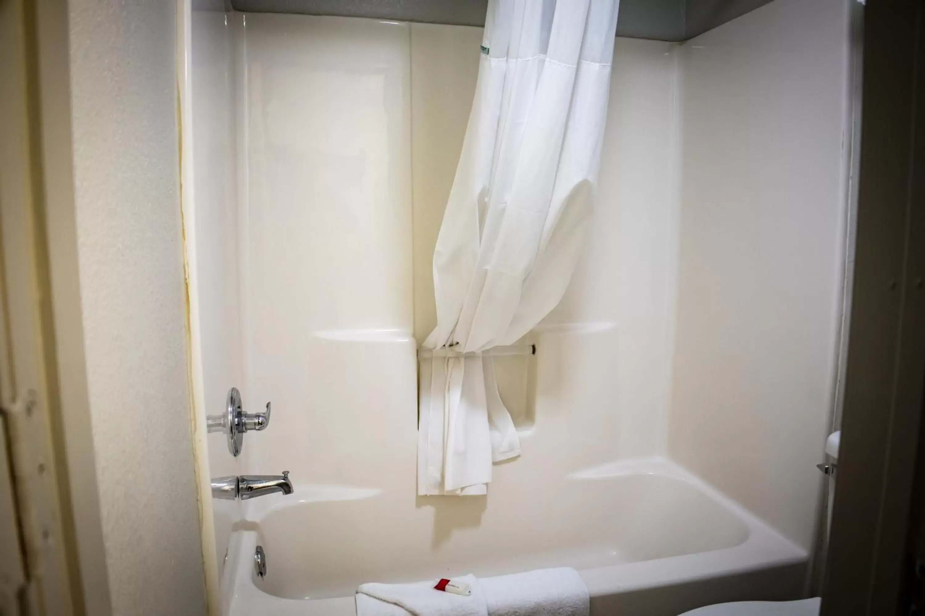 Bathroom in Days Inn by Wyndham Wagoner