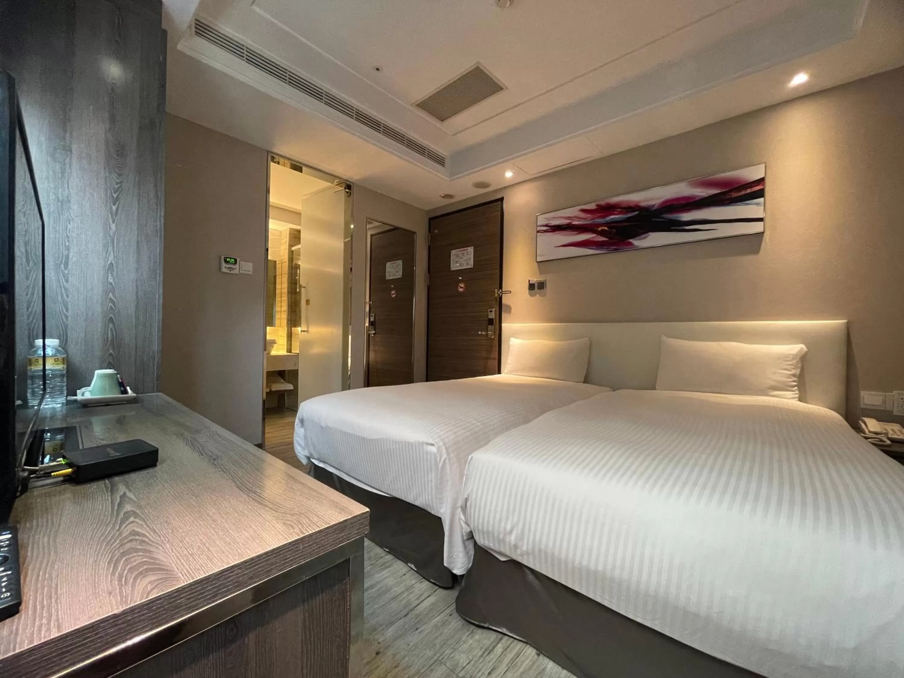 Bed in Royal Fine Hotel