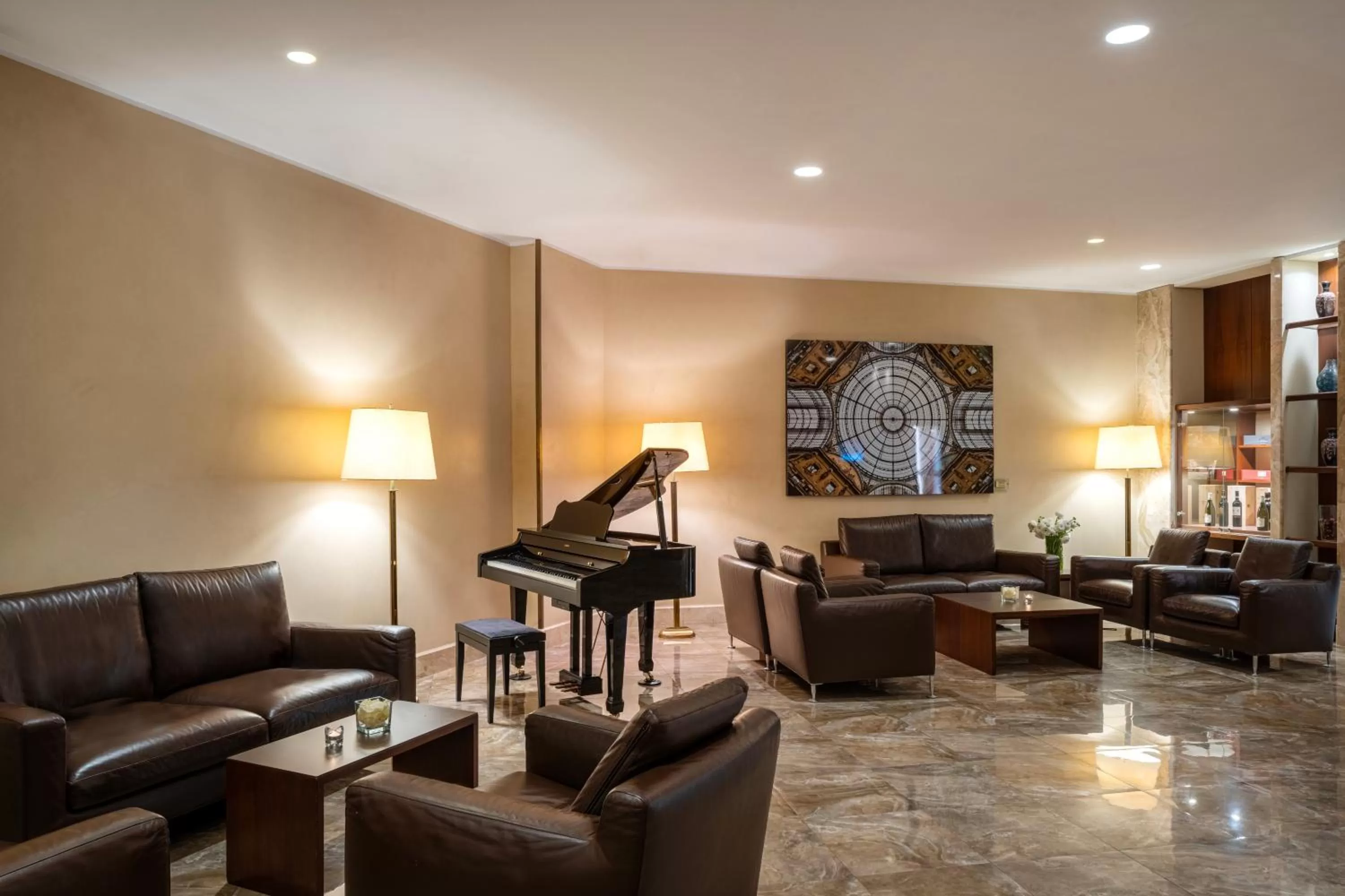 Lobby or reception in UNA Hotels Galles Milano