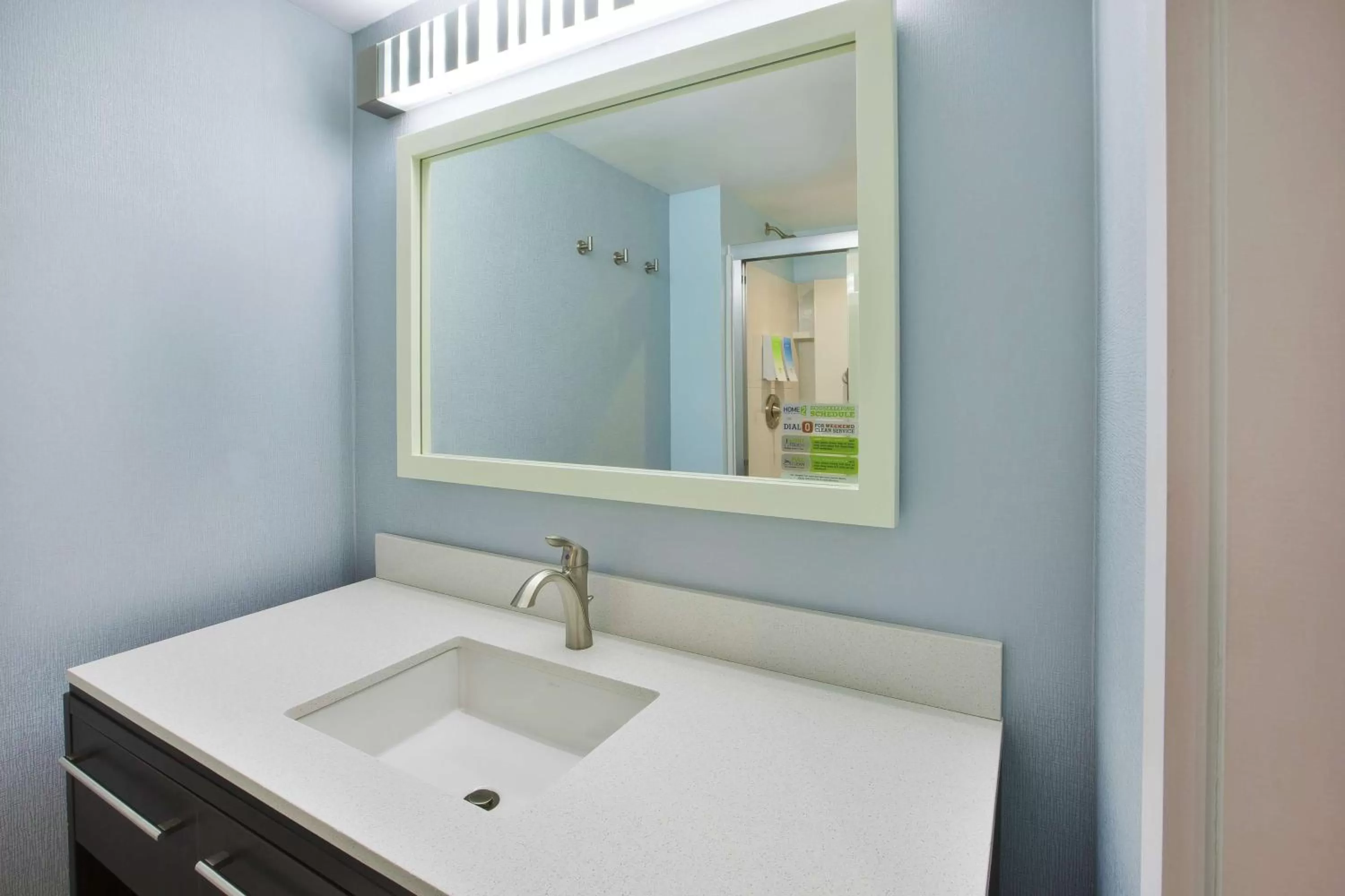 Bathroom in Home2 Suites By Hilton Pittsburgh Area Beaver Valley