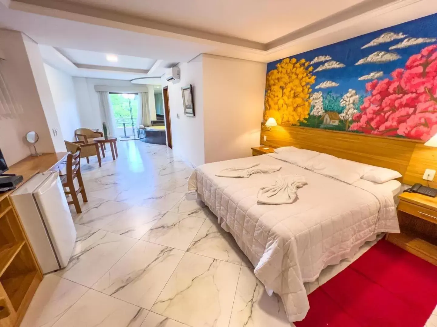 Hot Tub, Bed in Los Lagos Resort Hotel Hot Tub, Bed in Los Lagos Resort Hotel