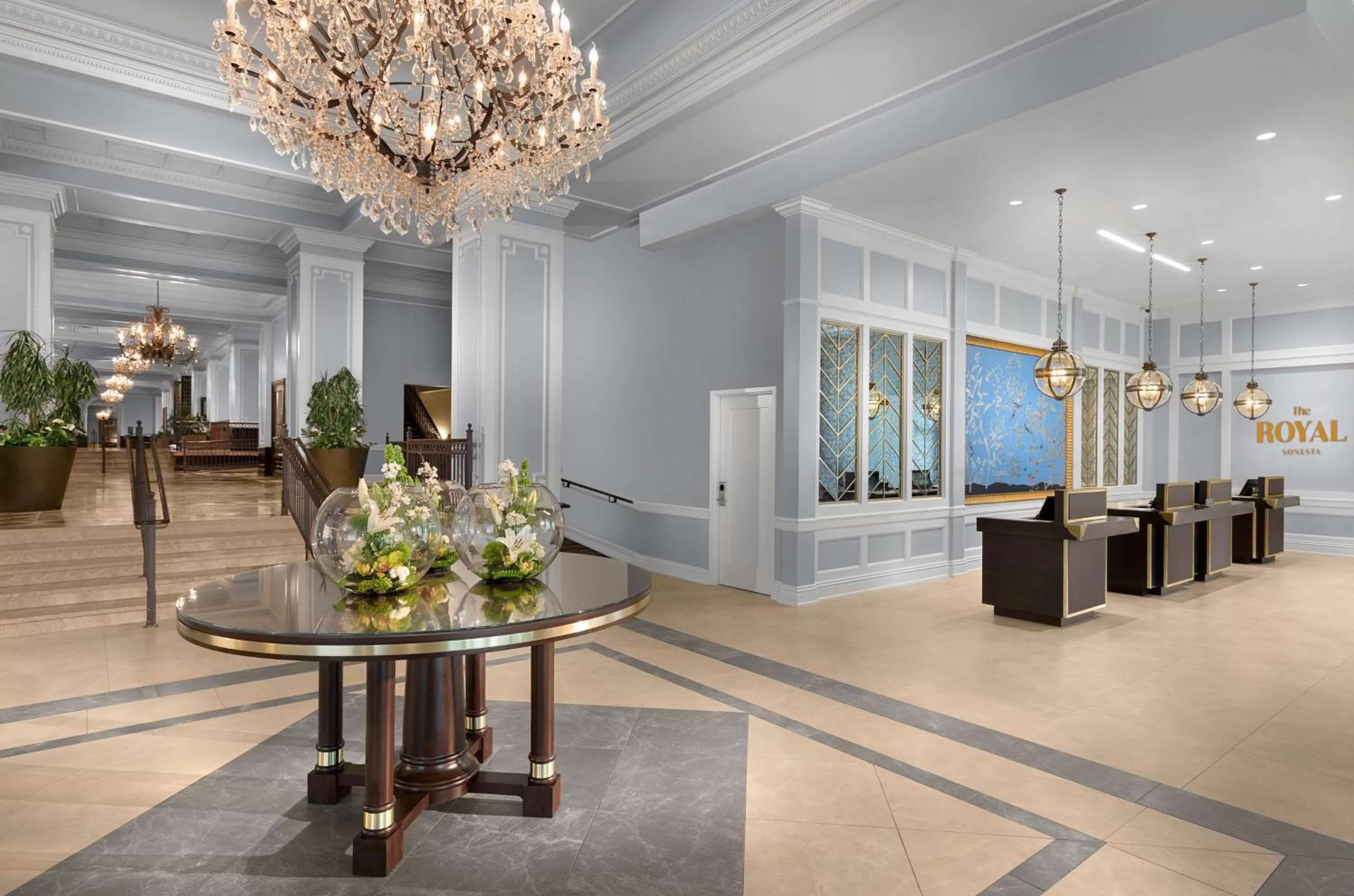 Lobby or reception in The Royal Sonesta Chase Park Plaza St Louis