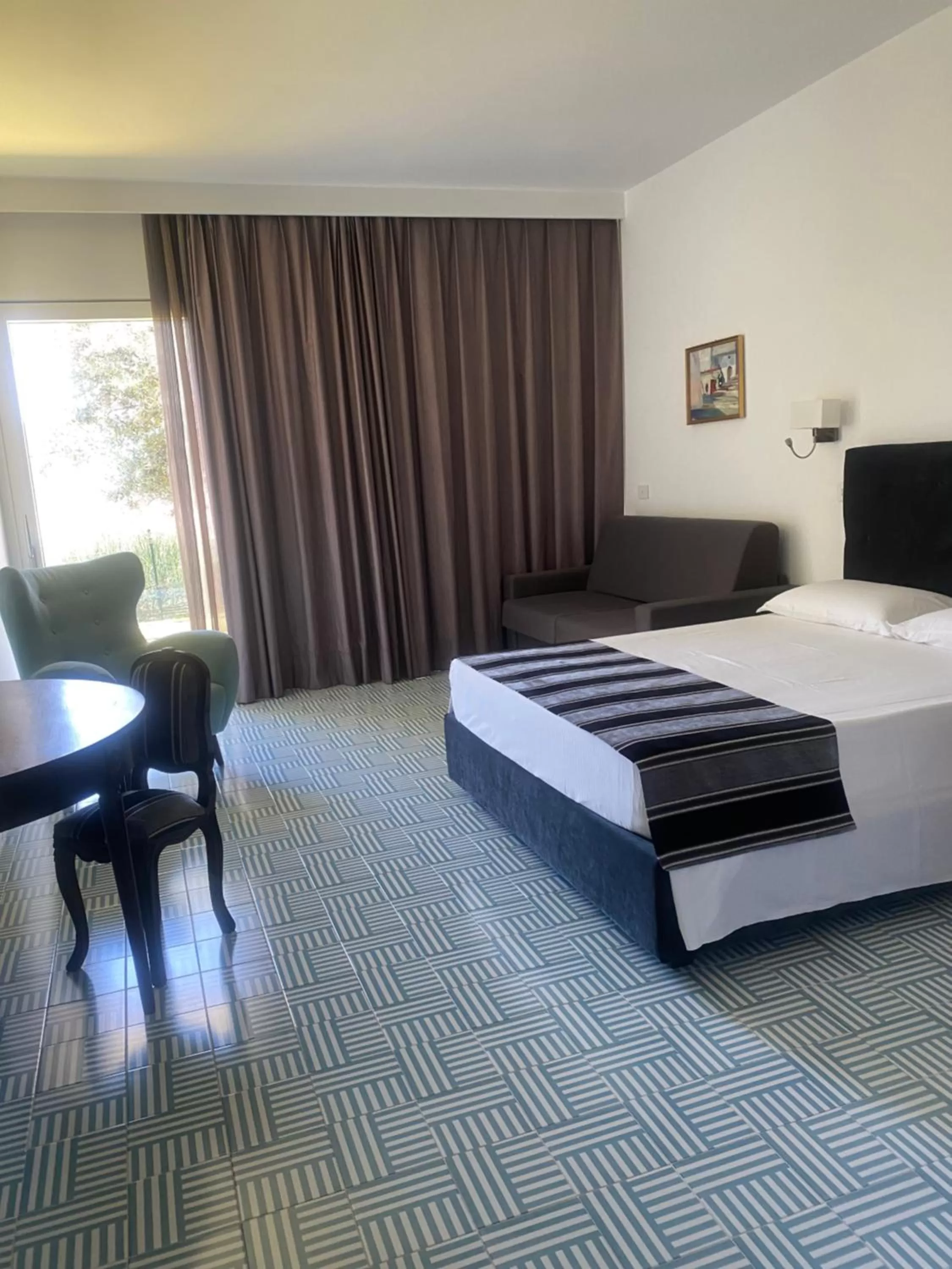 Bed in HOTEL MYRTUS
