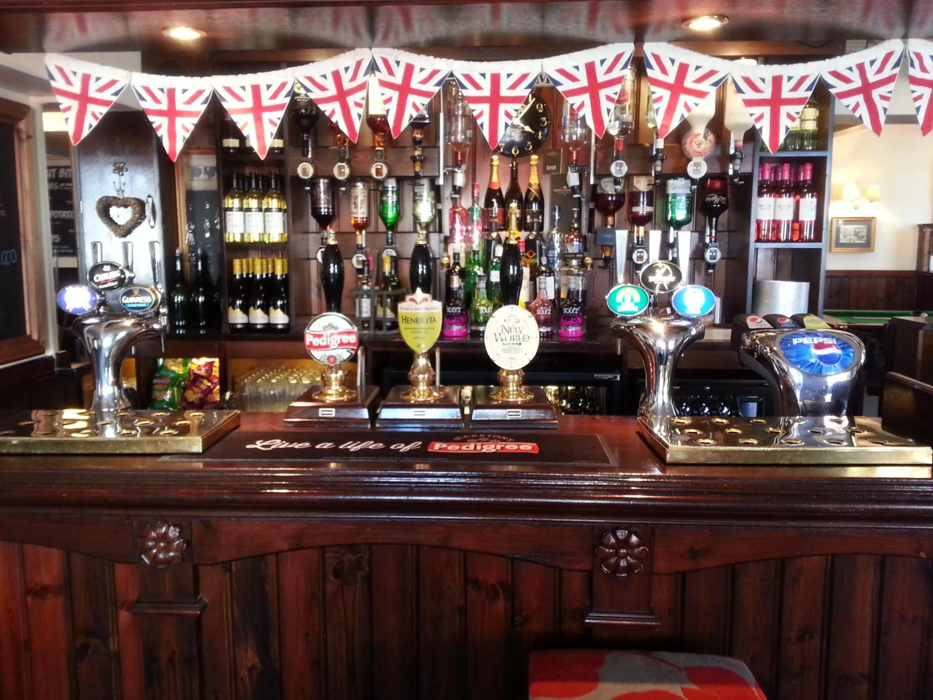 Lounge or bar in George and Dragon Ashbourne