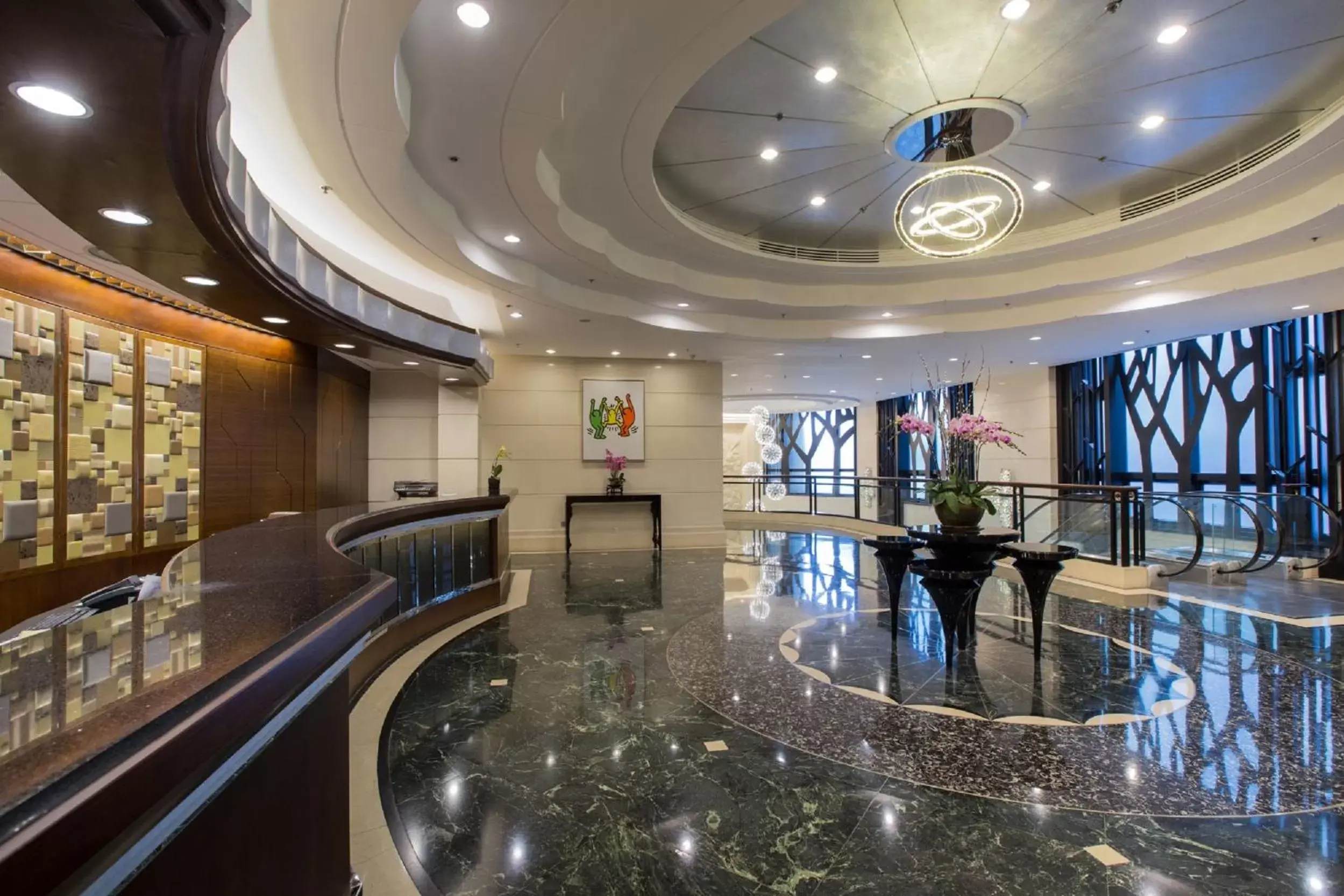 Lobby or reception, Swimming Pool in Rosedale Hotel Hong Kong