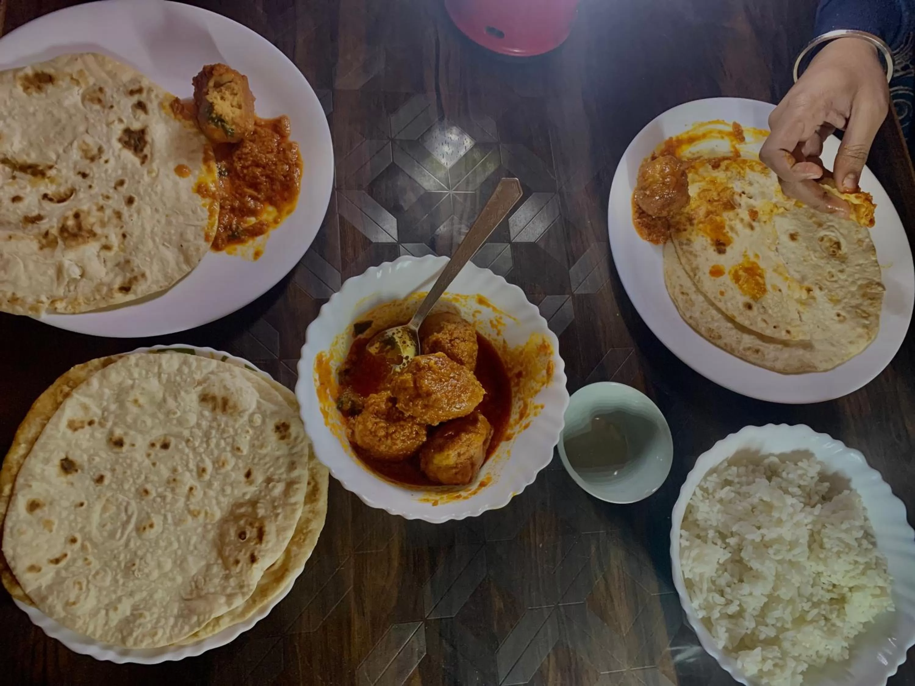 Food in Hotel Crescent