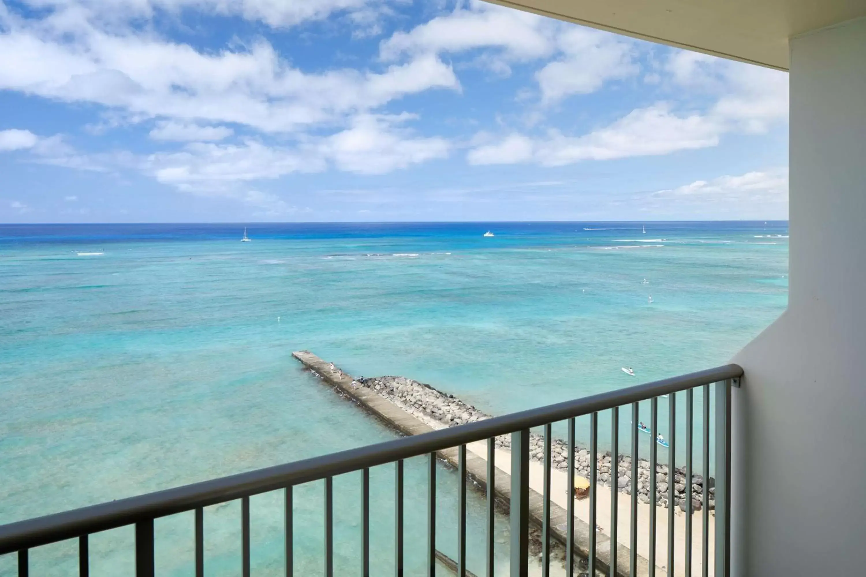 View (from property/room), Sea View in OUTRIGGER Reef Waikiki Beach Resort