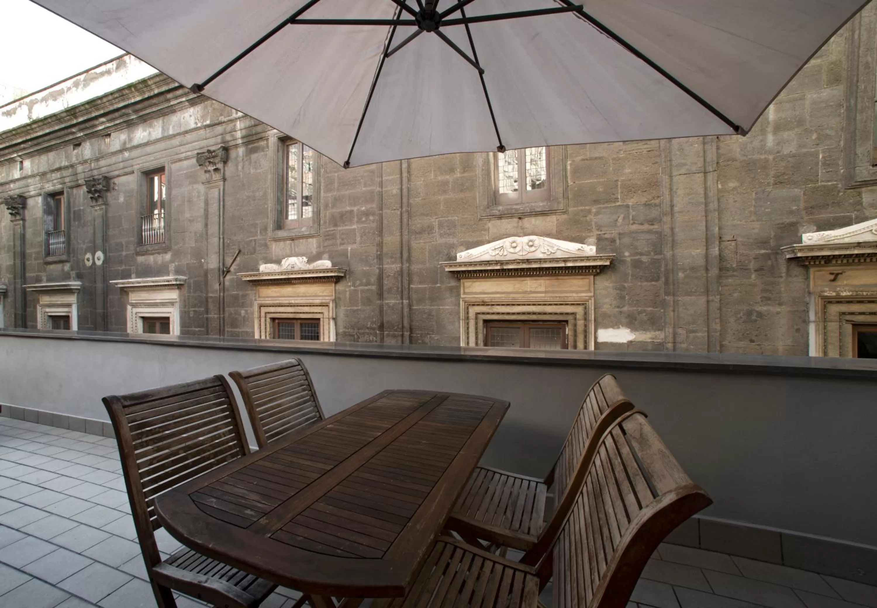 Balcony/Terrace in Il Taschino Suite
