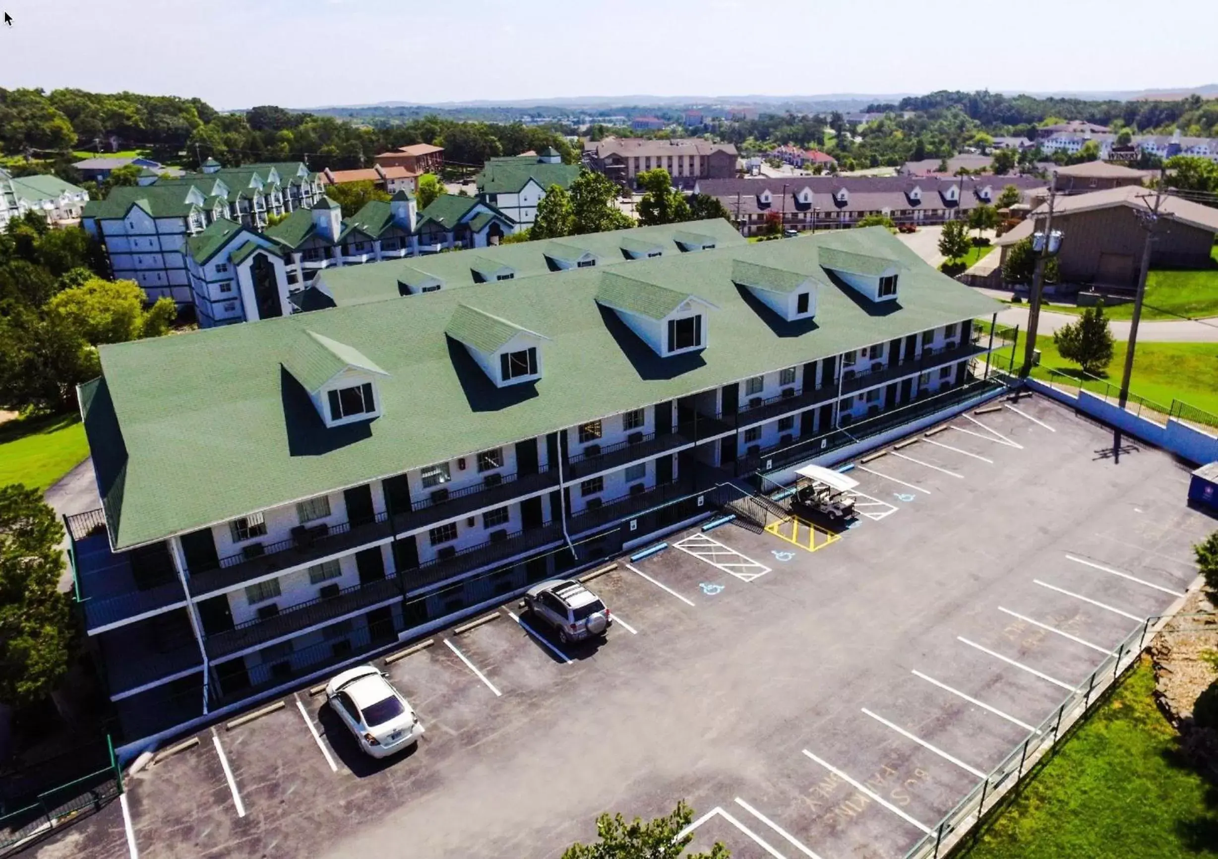 Property building, Bird's-eye View in Branson King Resort