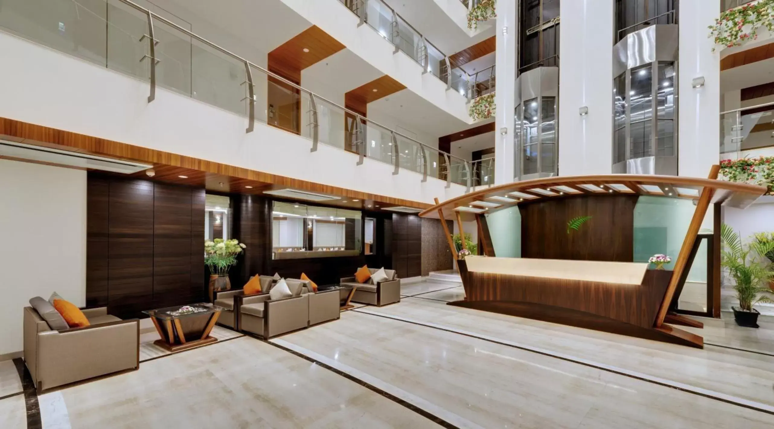 Lobby or reception in The Fern Residency, MIDC, Pune