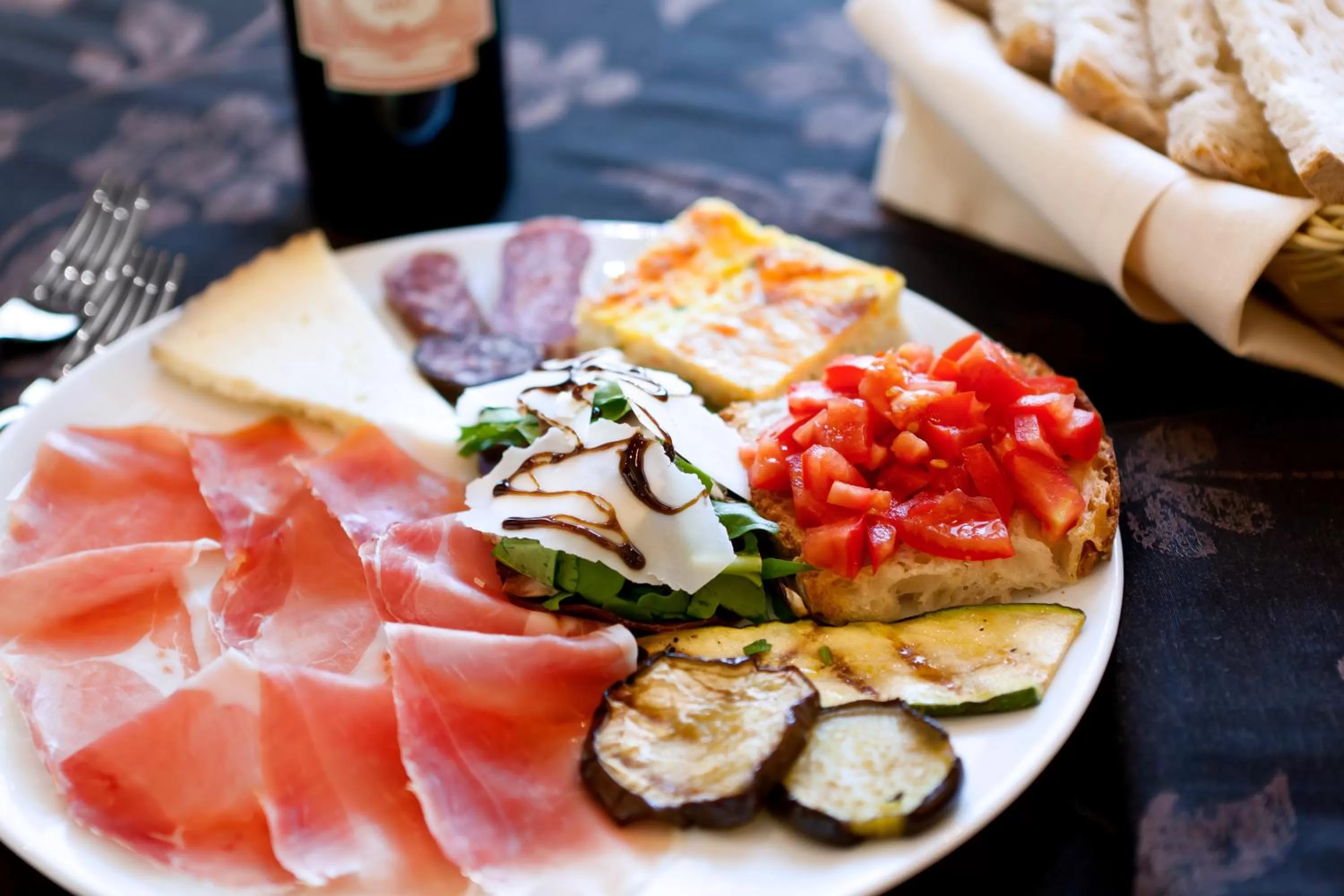 Food and drinks in Hotel La Compagnia Del Viaggiatore