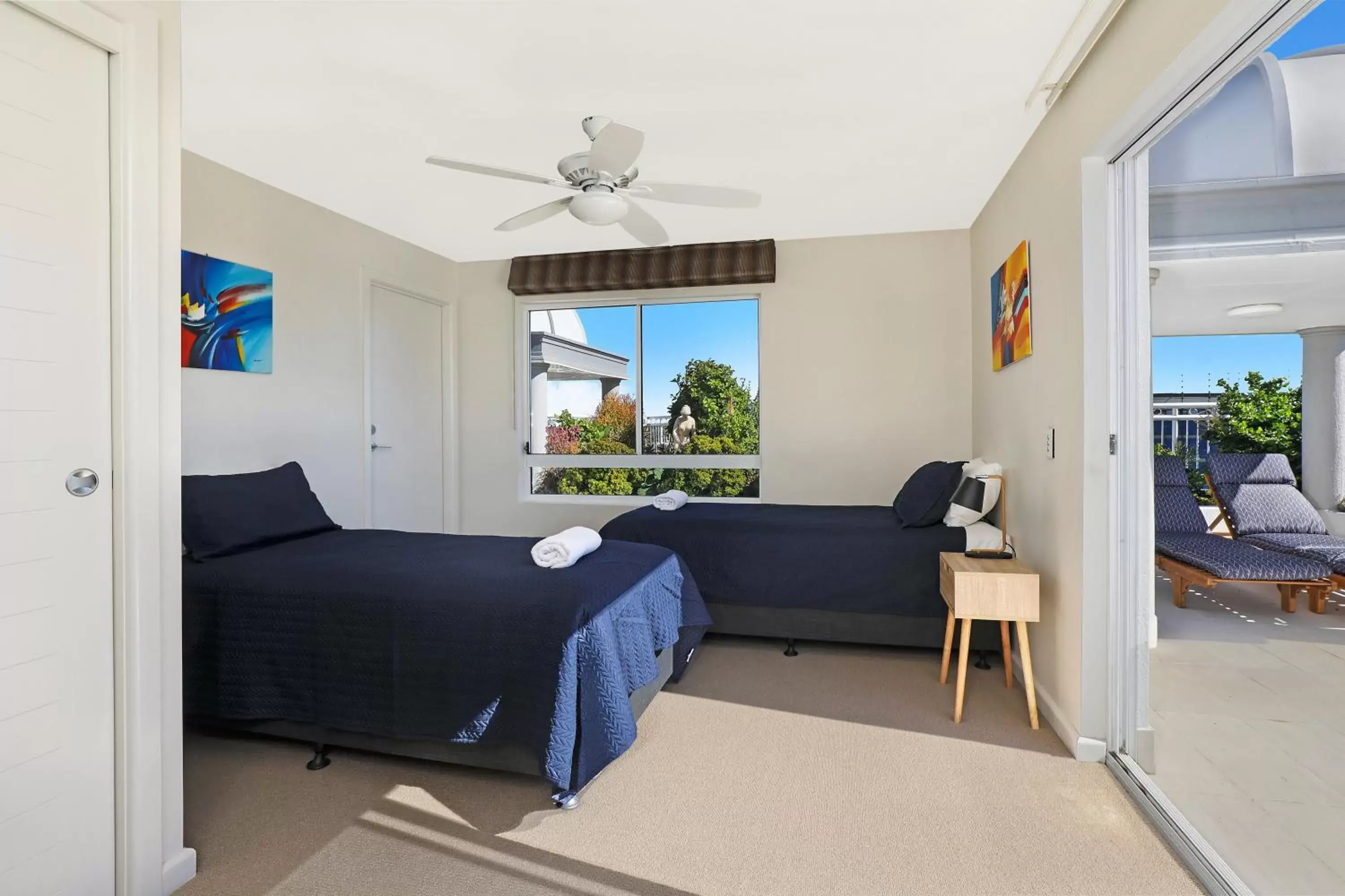 Bed in Beachside Resort Kawana Waters