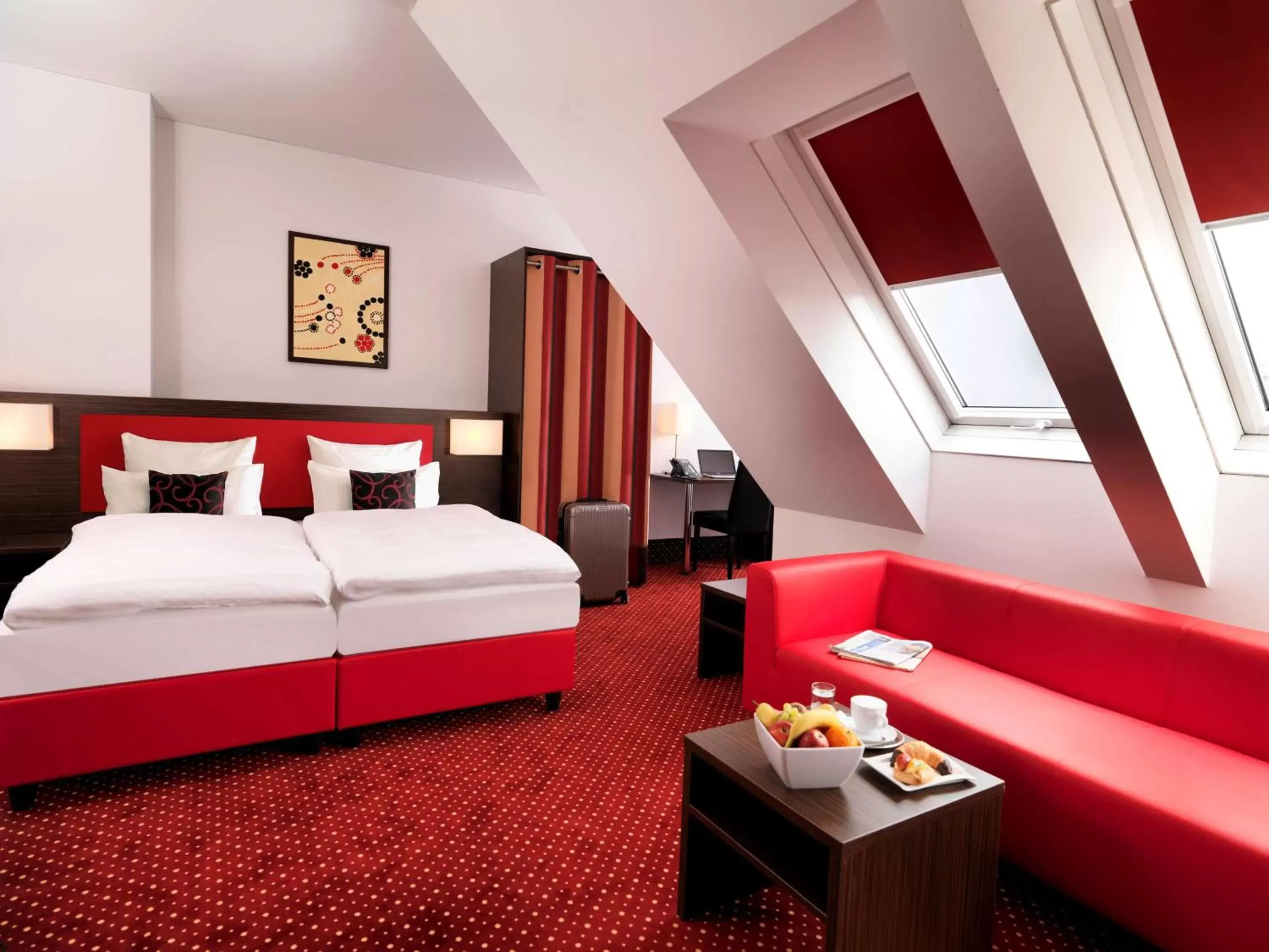 Photo of the whole room, Bed in Best Western Plus Amedia Wien