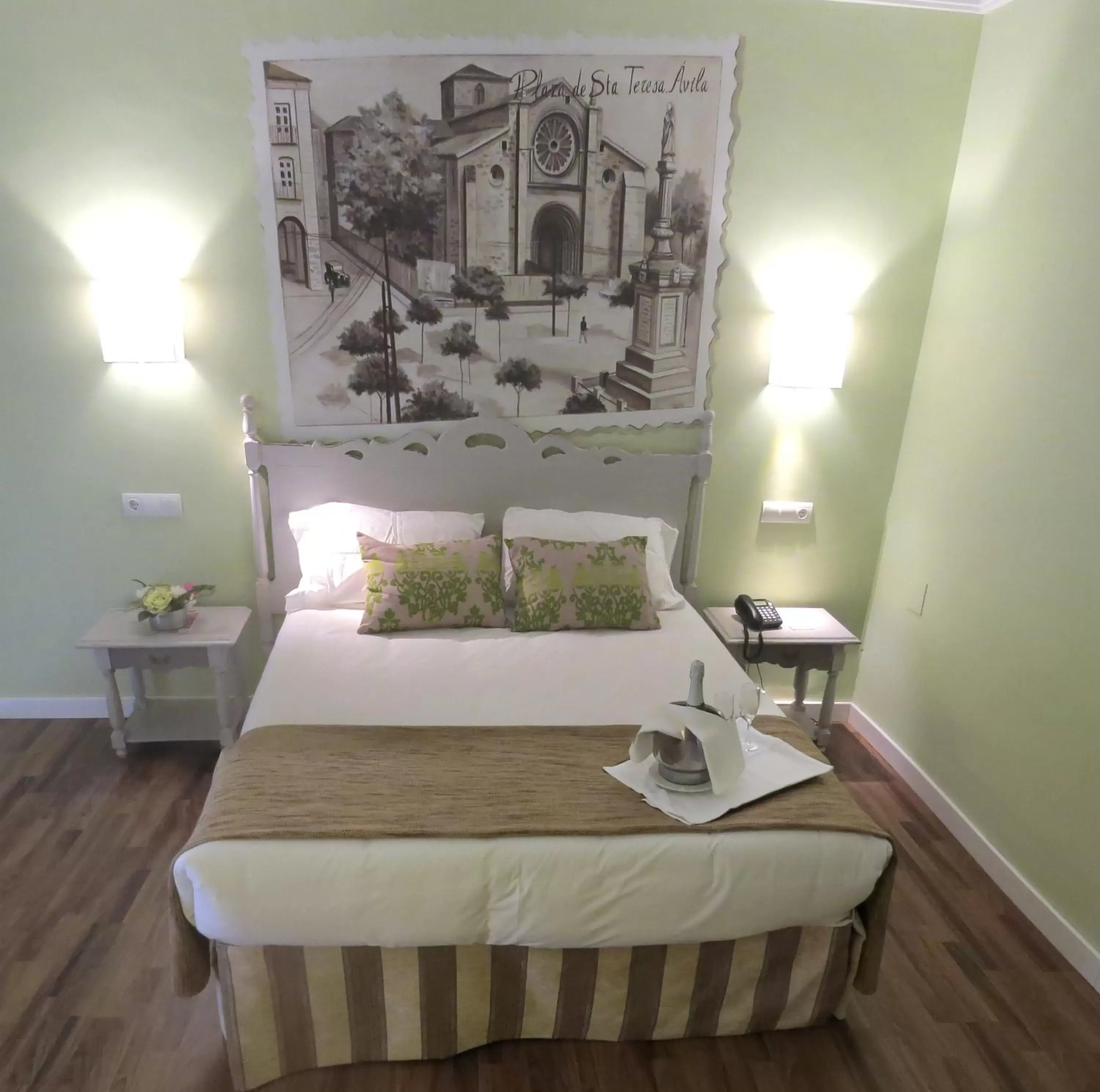 Bedroom, Bed in Palacio Valderrabanos