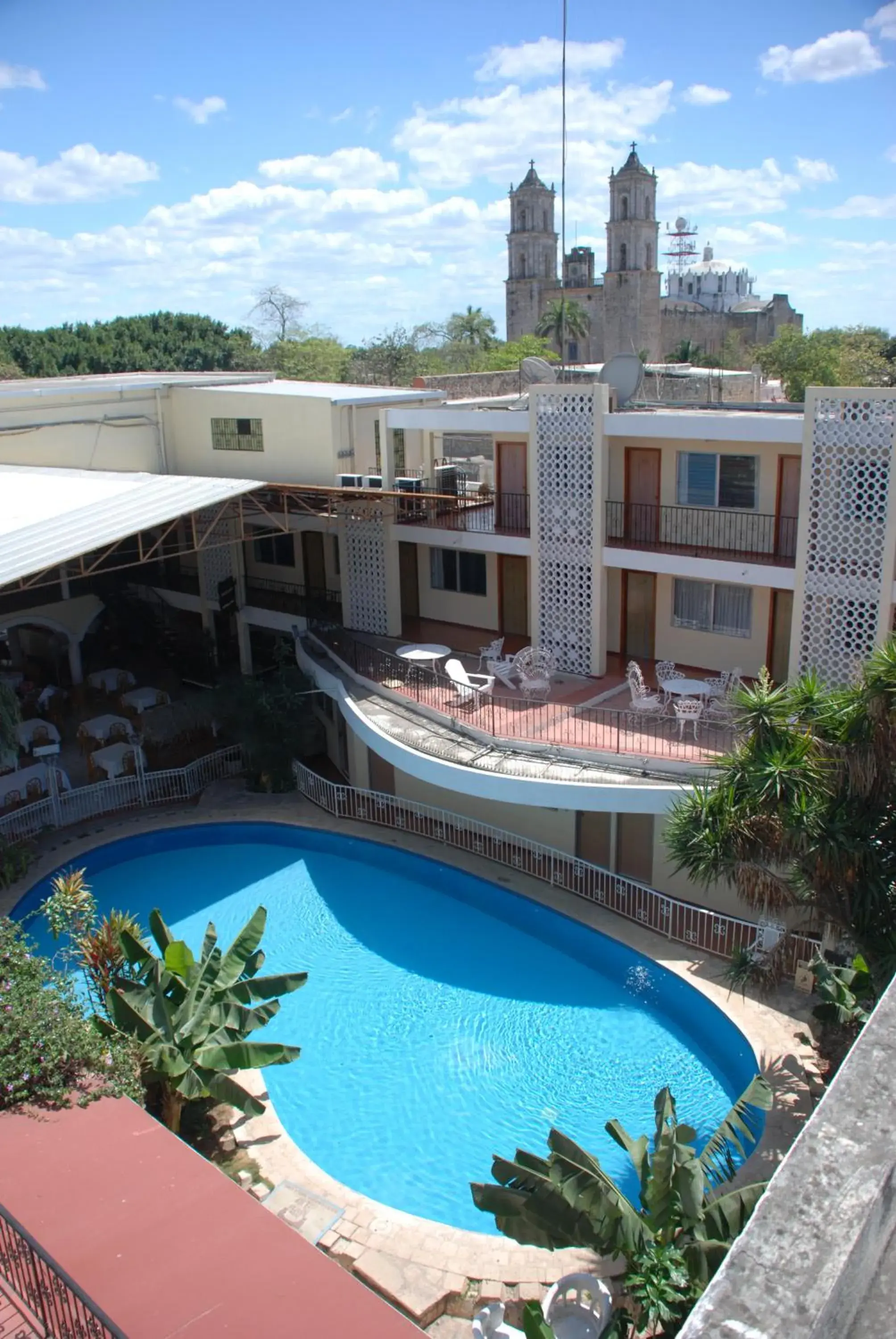 Pool View in Hotel María de la Luz by Rotamundos
