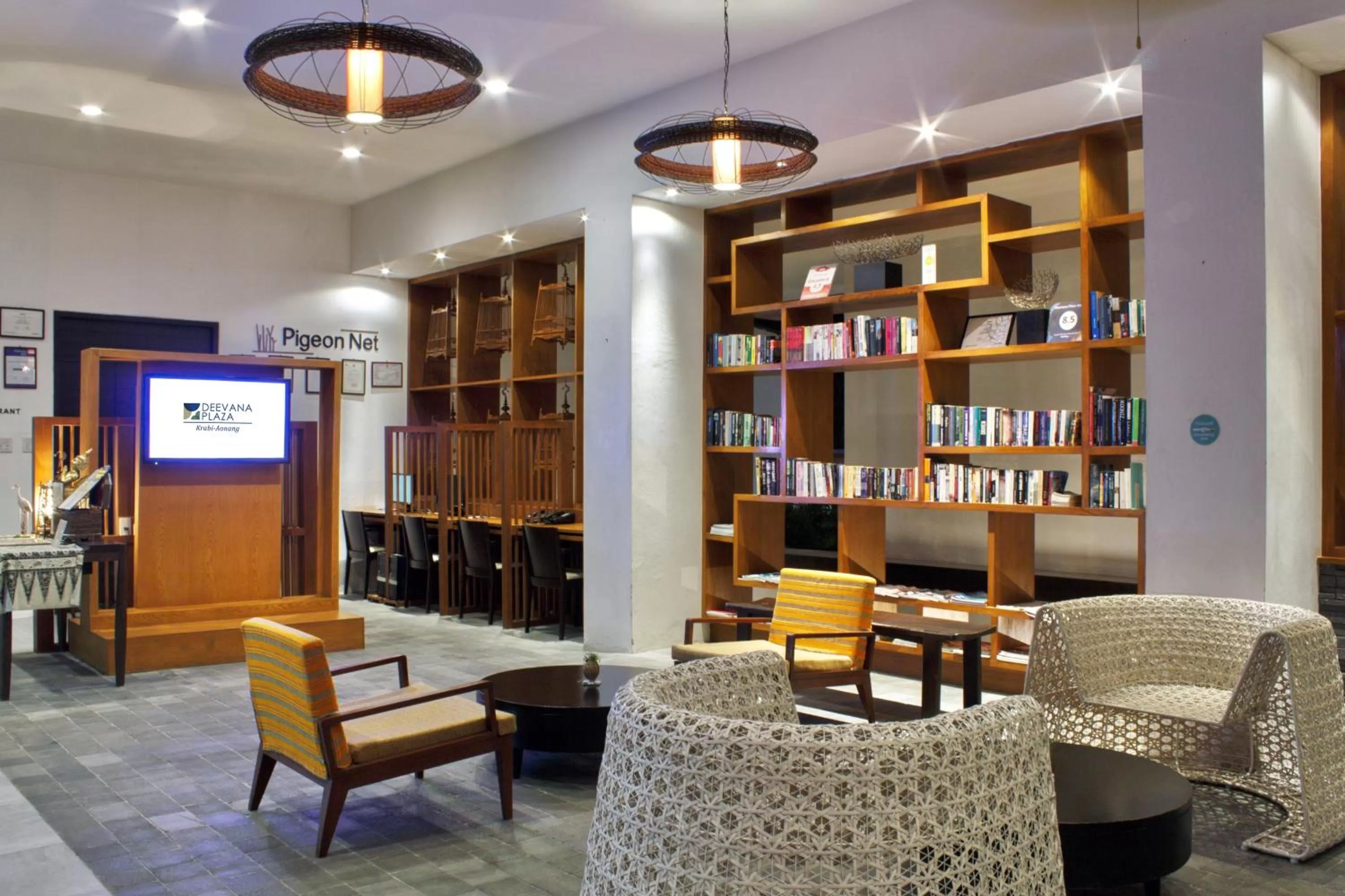 Library in Deevana Plaza Krabi Aonang