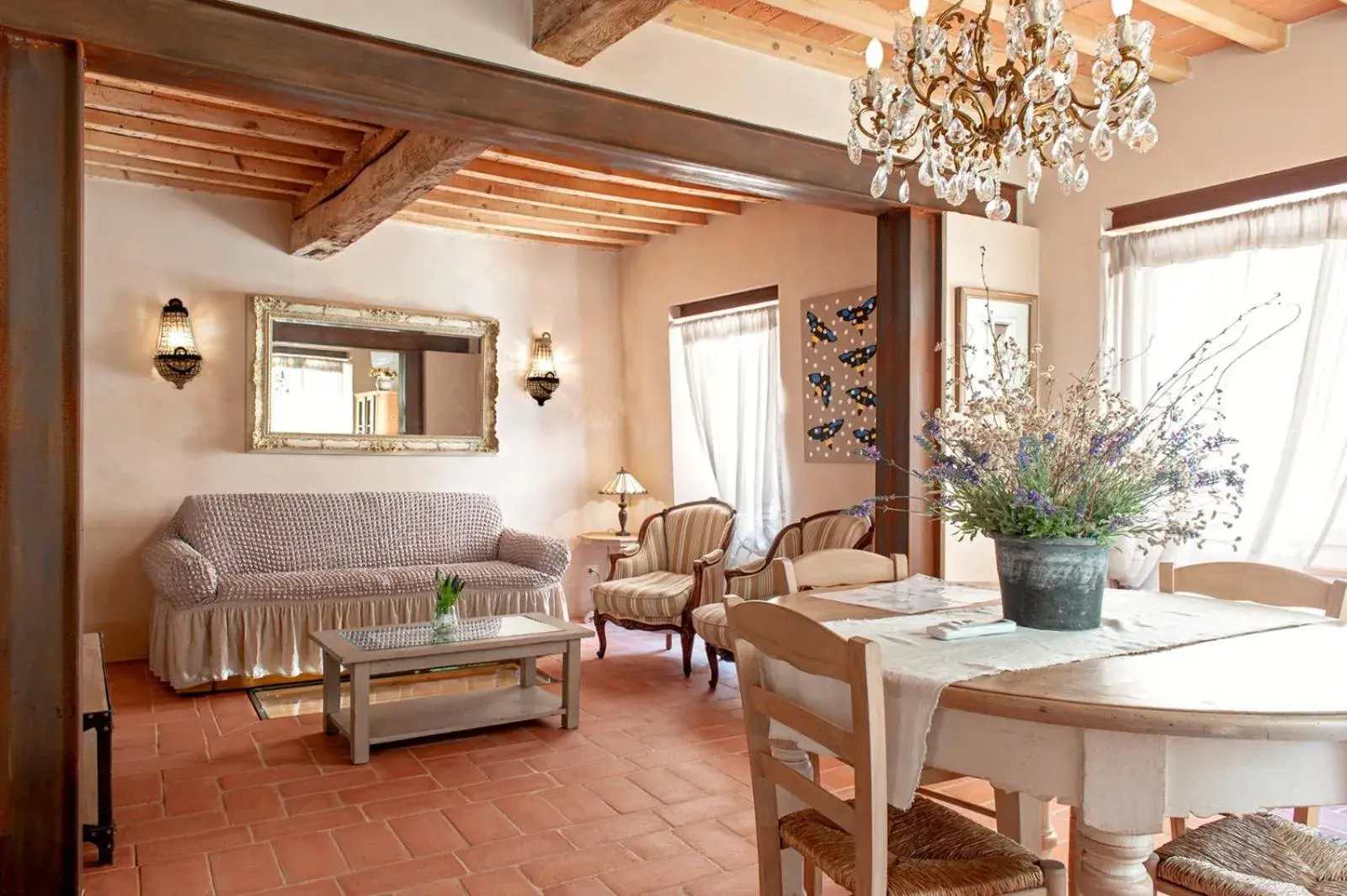 Living room, Seating Area in Hotel Villa Sermolli