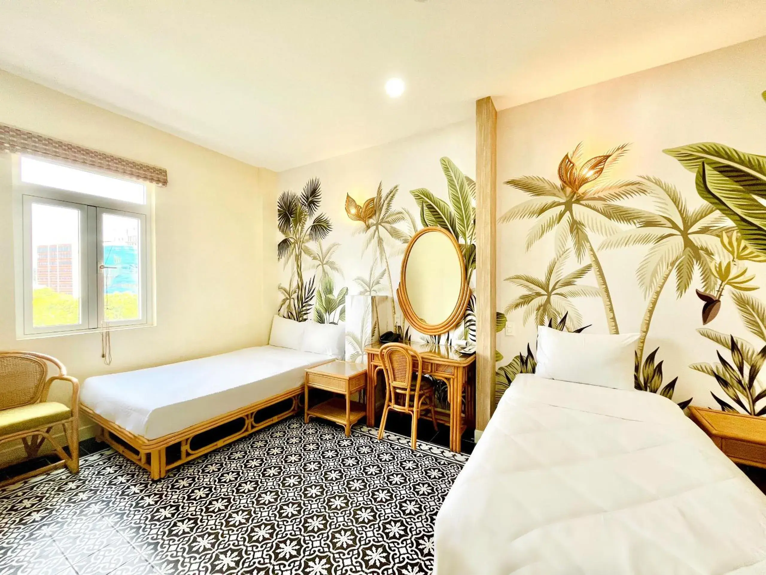 Bed in Spring House Saigon central park Bed in Spring House Saigon central park