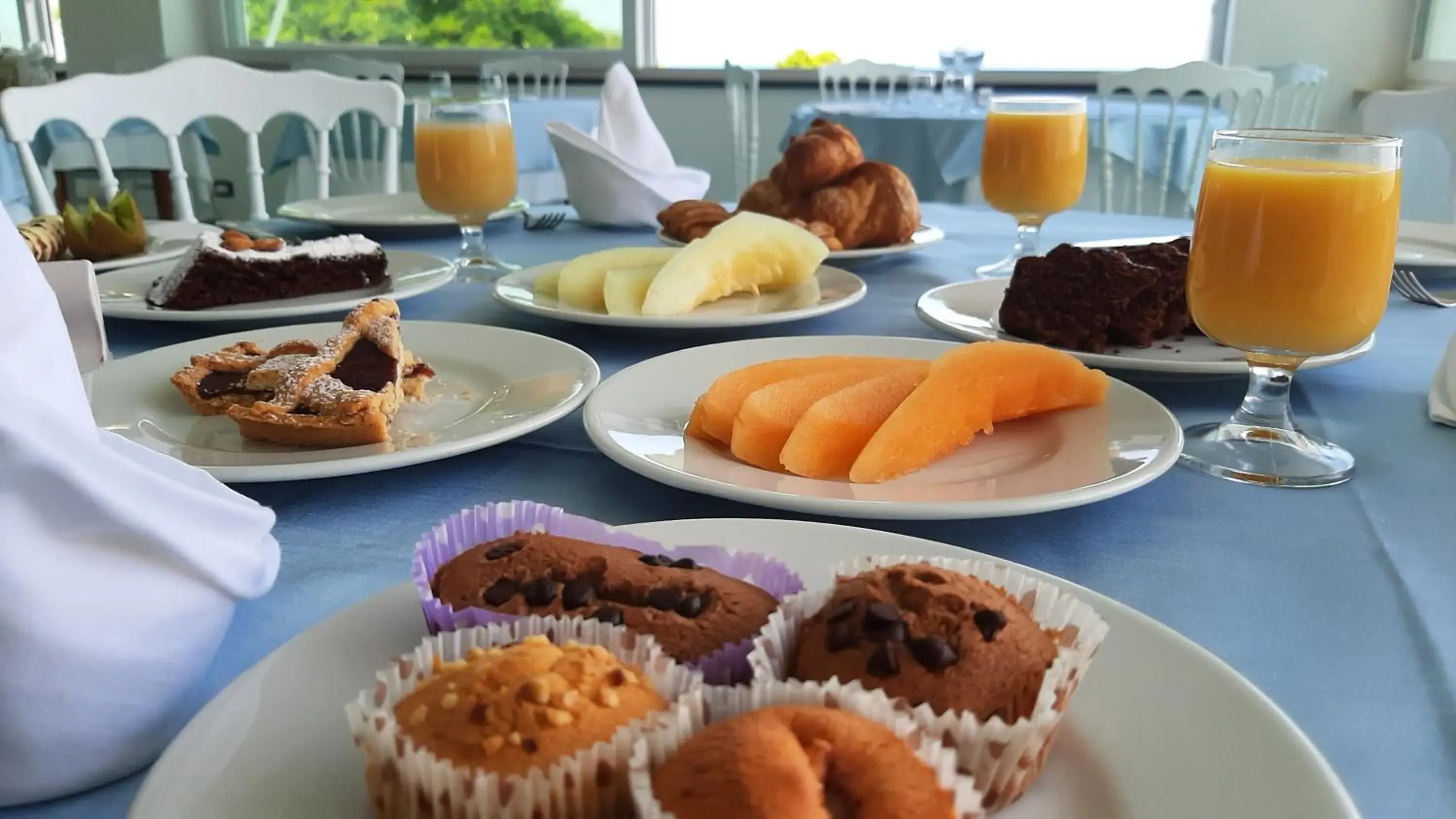 Buffet breakfast, Breakfast in Hotel Albatros