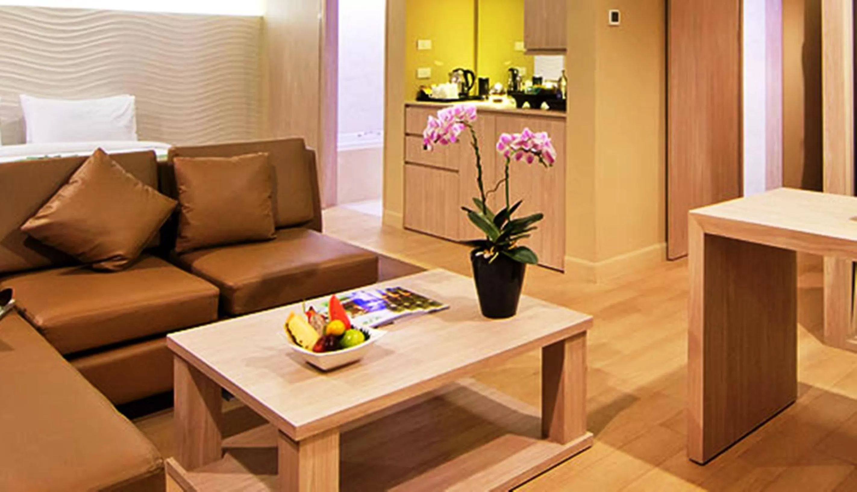 Seating area in The Stay Hotel "SHA Certified"