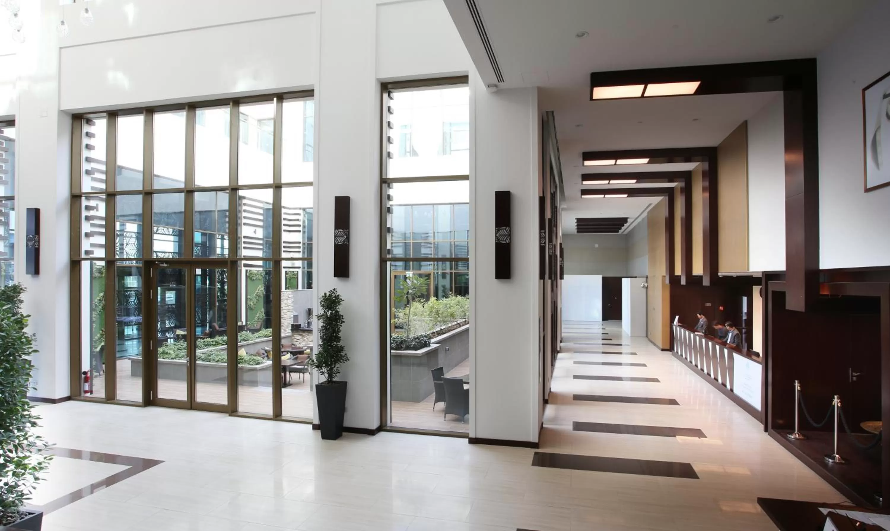 Lobby or reception in Metropolitan Hotel Dubai