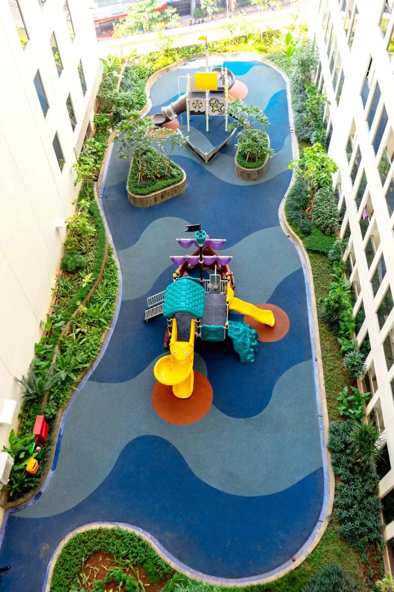 Children play ground, Pool View in Louis Kienne Hotel Pemuda