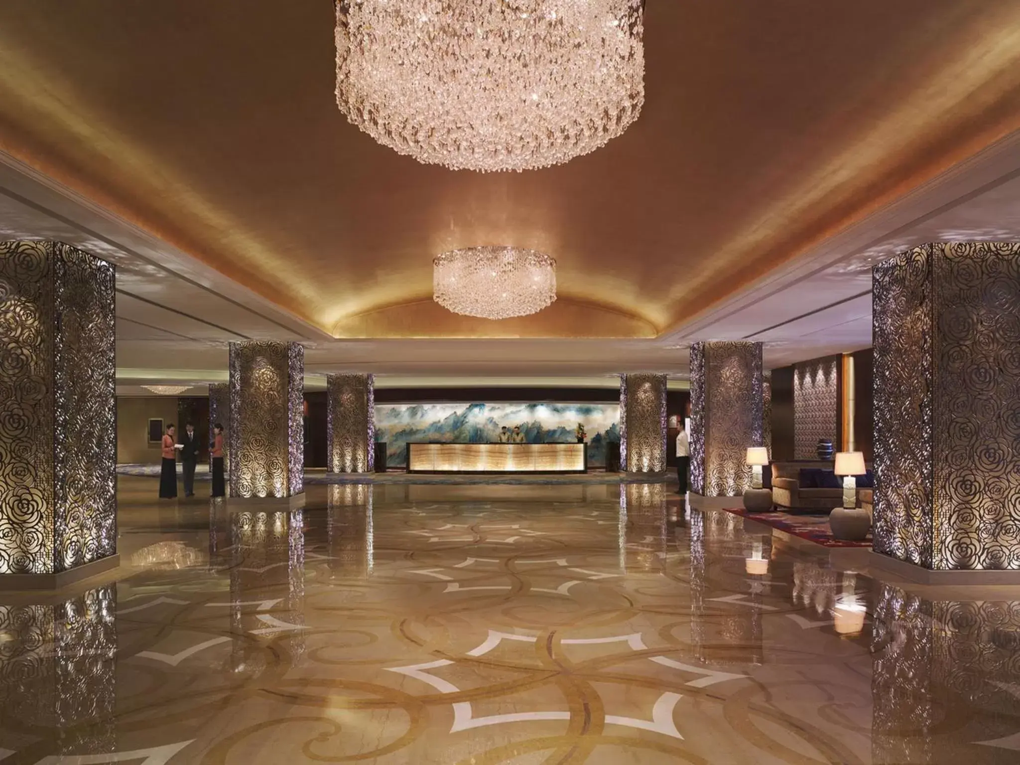 Lobby or reception, Lobby/Reception in Shangri-La Qingdao - May Fourth Square