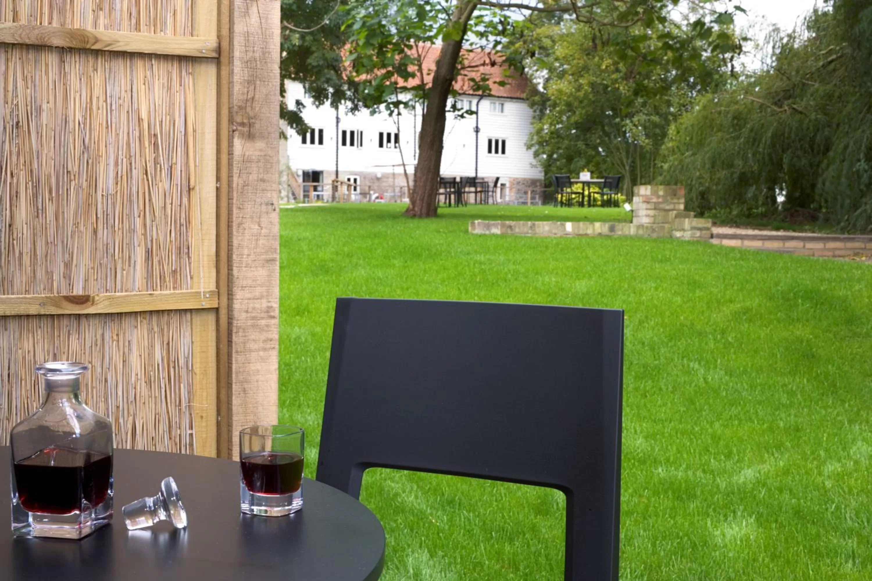 Balcony/Terrace in Tuddenham Mill Luxury Hotel