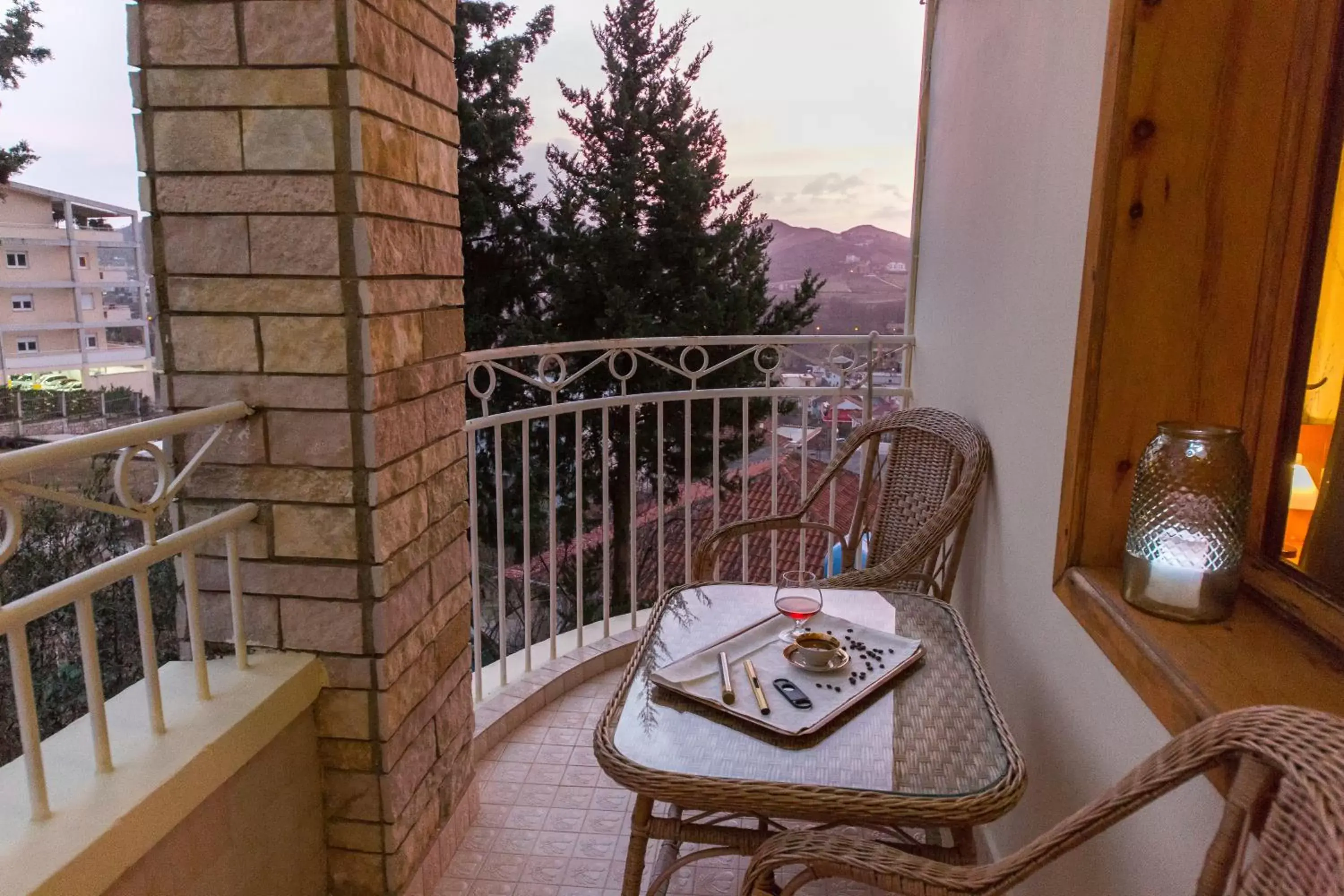 Balcony/Terrace in Hotel Baron