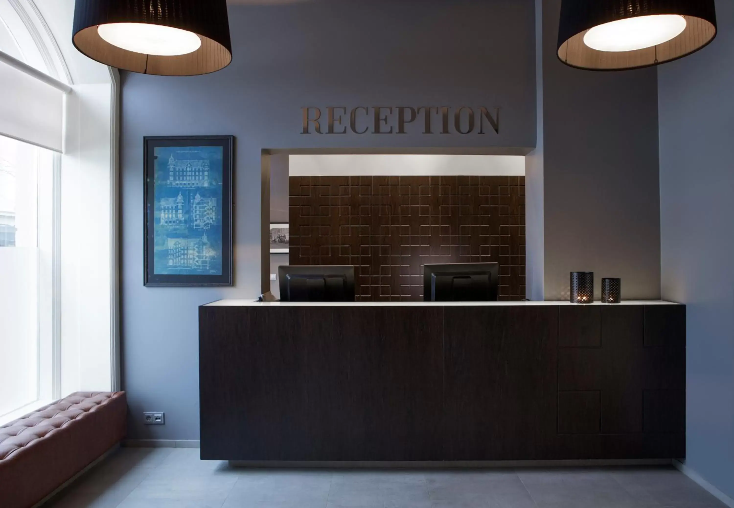 Lobby or reception, Lobby/Reception in Apótek Hotel Reykjavík by Keahotels